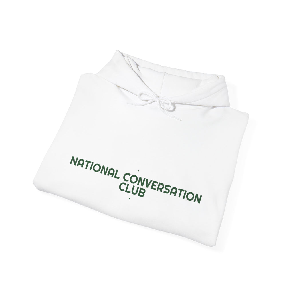 National Conversation Club - Trendy Teez Funny Hoodie mockup