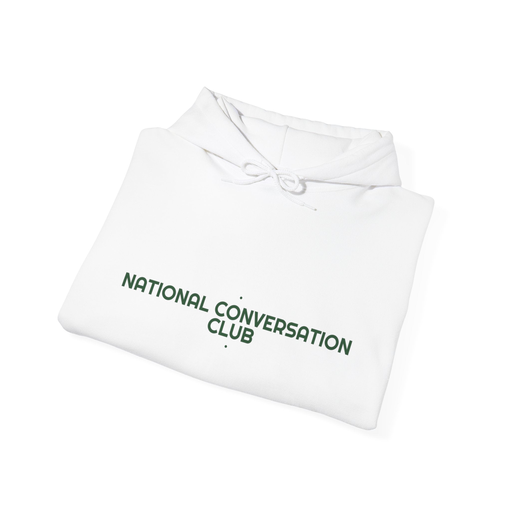 National Conversation Club - Trendy Teez Funny Hoodie mockup