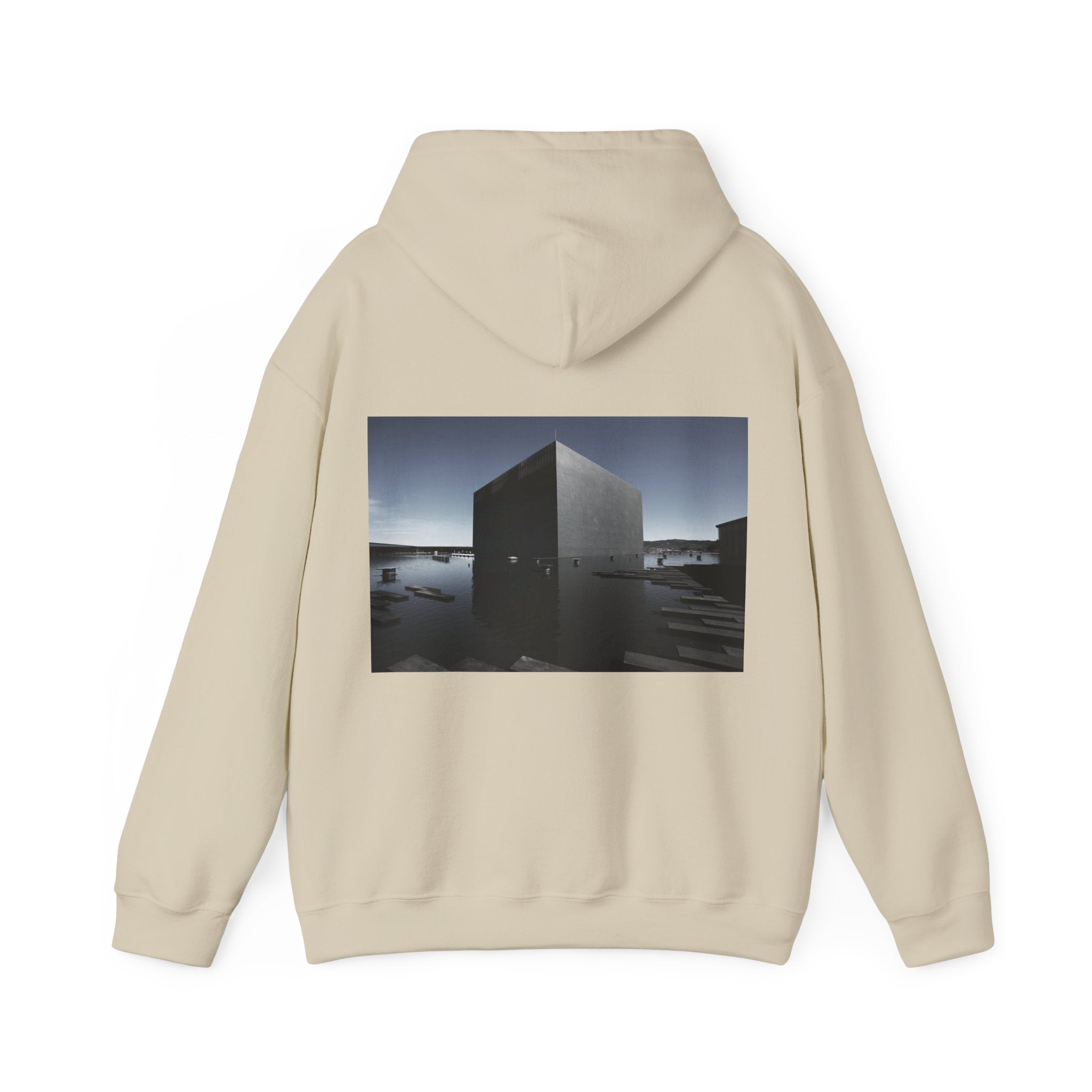 Covilhã Data Center (Covilhã, Portugal) — Hard Hoodie (Back Print)