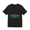 Went To The Doctor, Couldn'T Afford It - Trendy Teez Funny Tee mockup