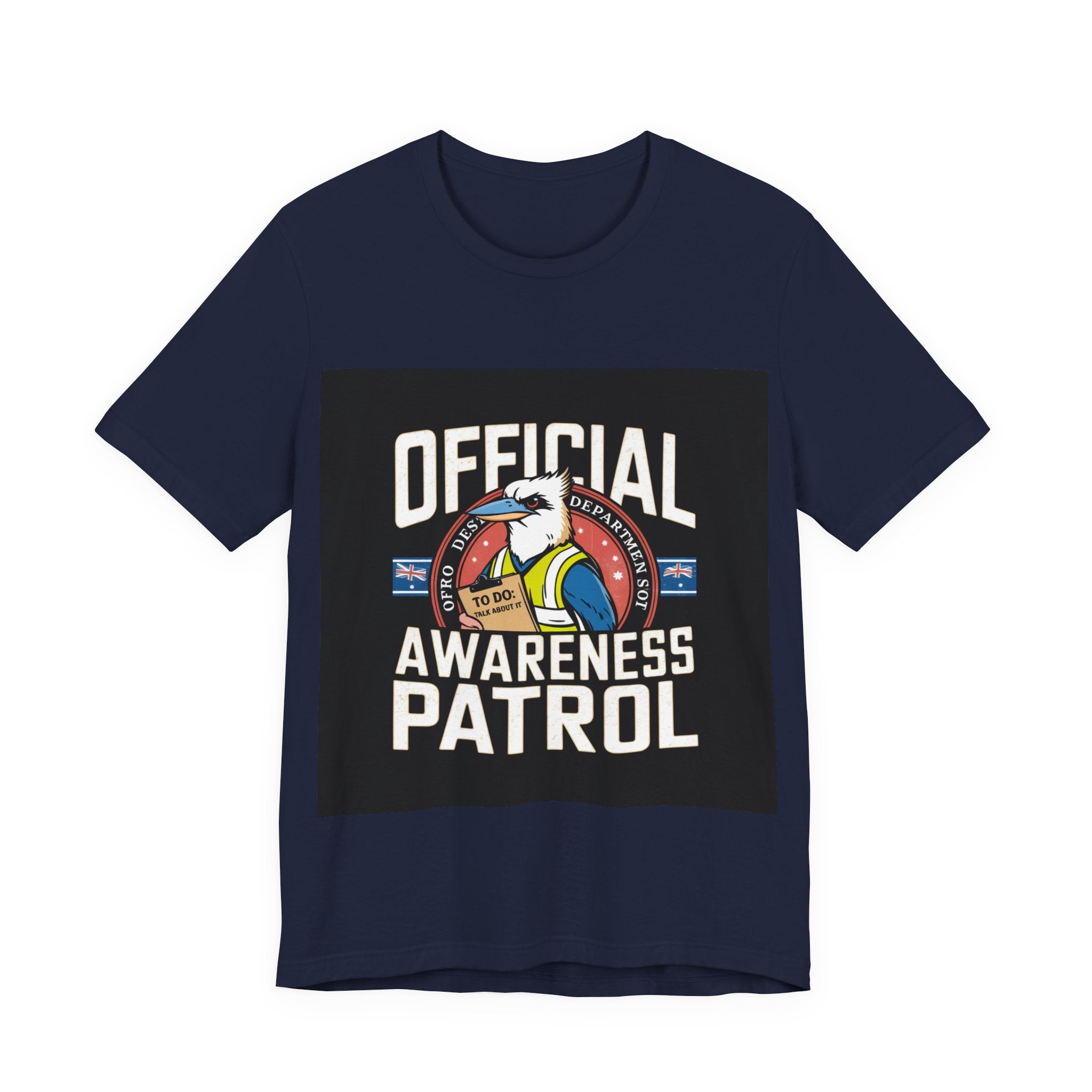 Official Awareness Patrol - Trendy Teez Funny Tee mockup