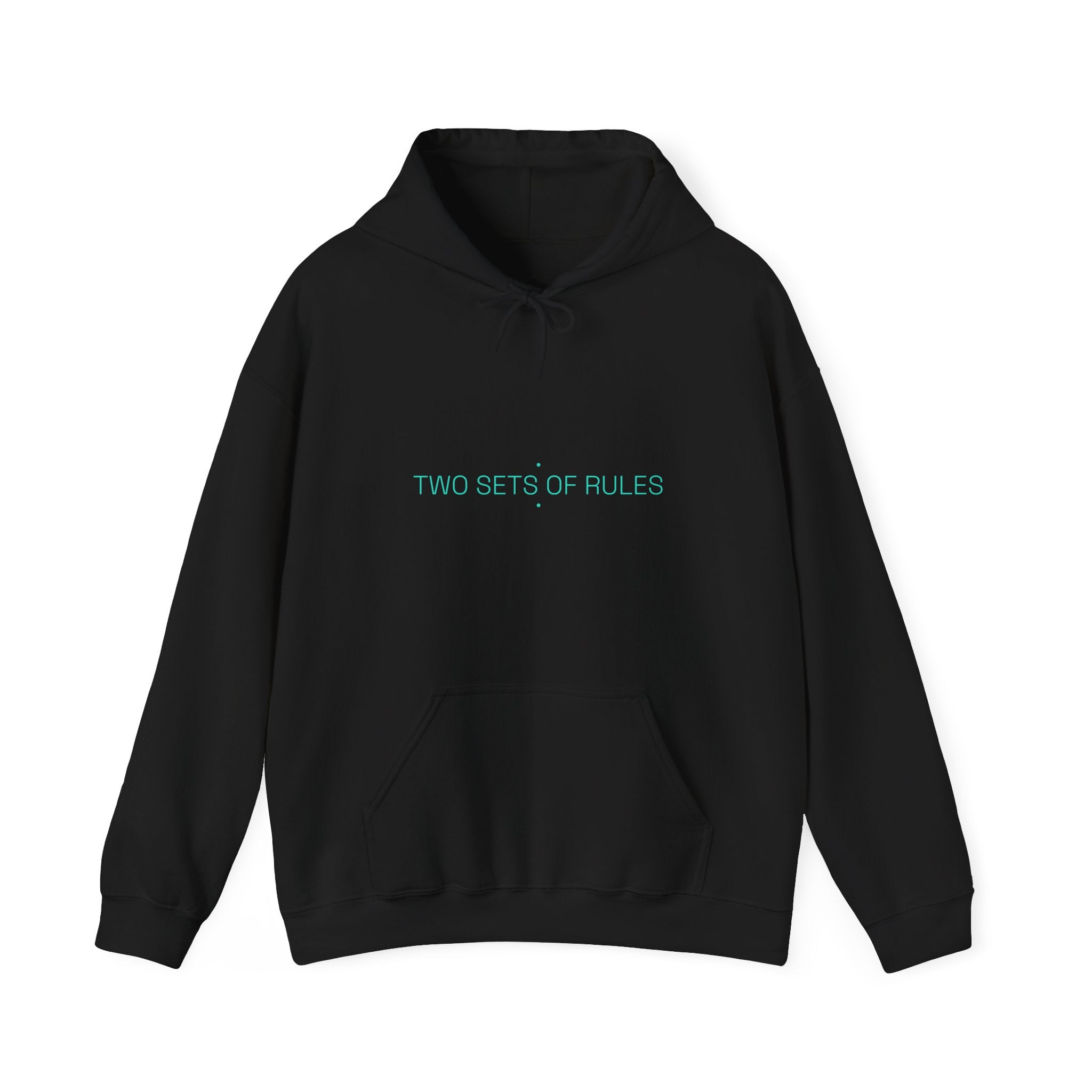 Two Sets Of Rules - Trendy Teez Funny Hoodie mockup