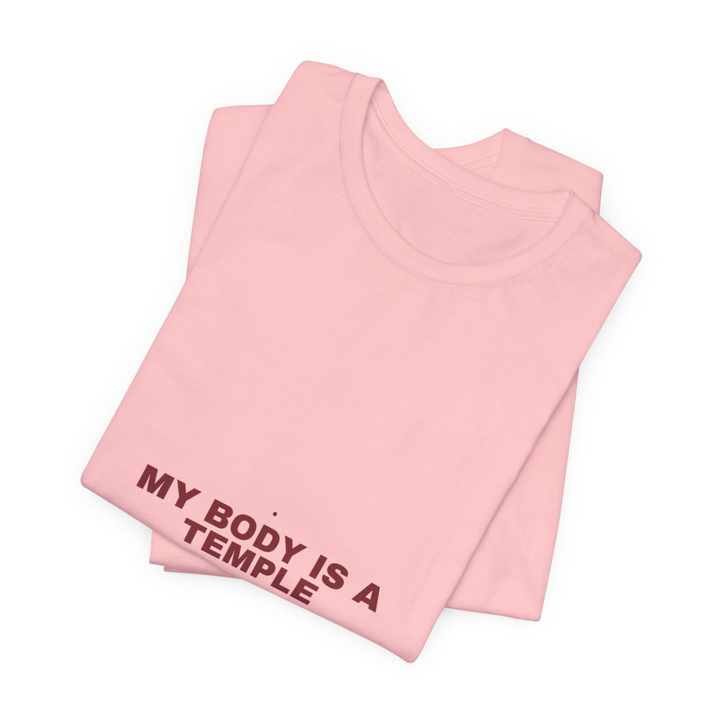 My Body Is A Temple - Trendy Teez Funny Tee mockup
