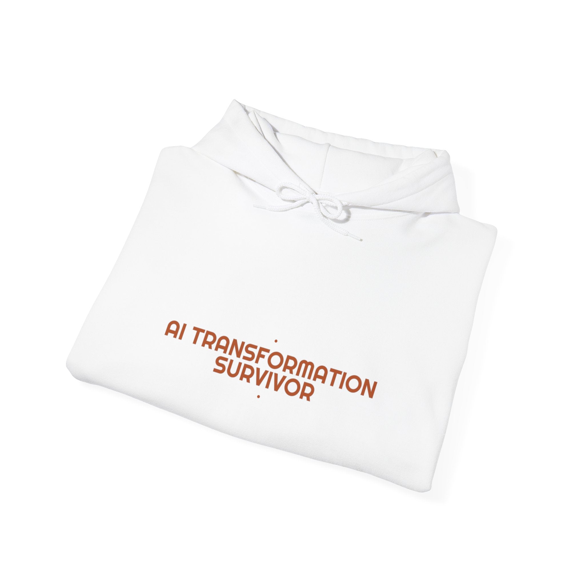 Ai Transformation Survivor - Trendy Teez Funny Hoodie mockup