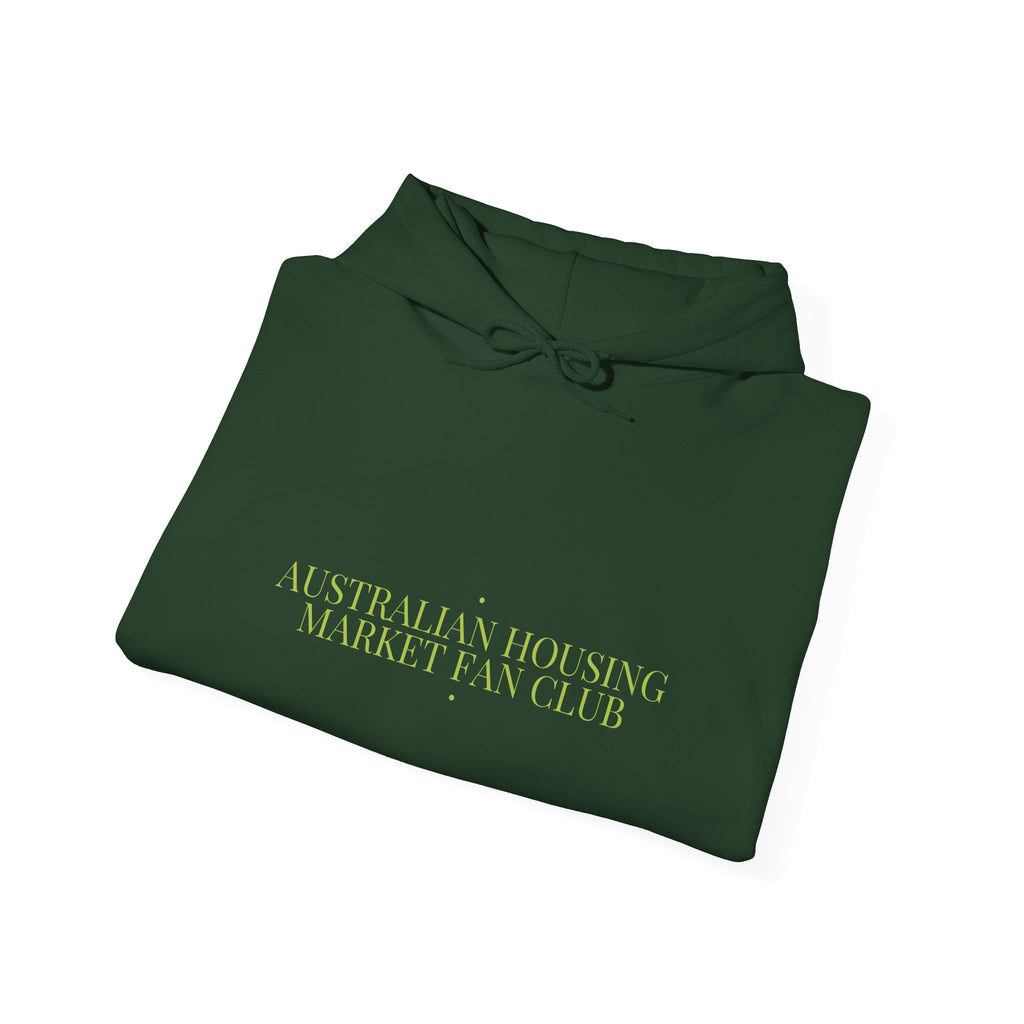 Australian Housing Market Fan Club - Trendy Teez Funny Hoodie mockup