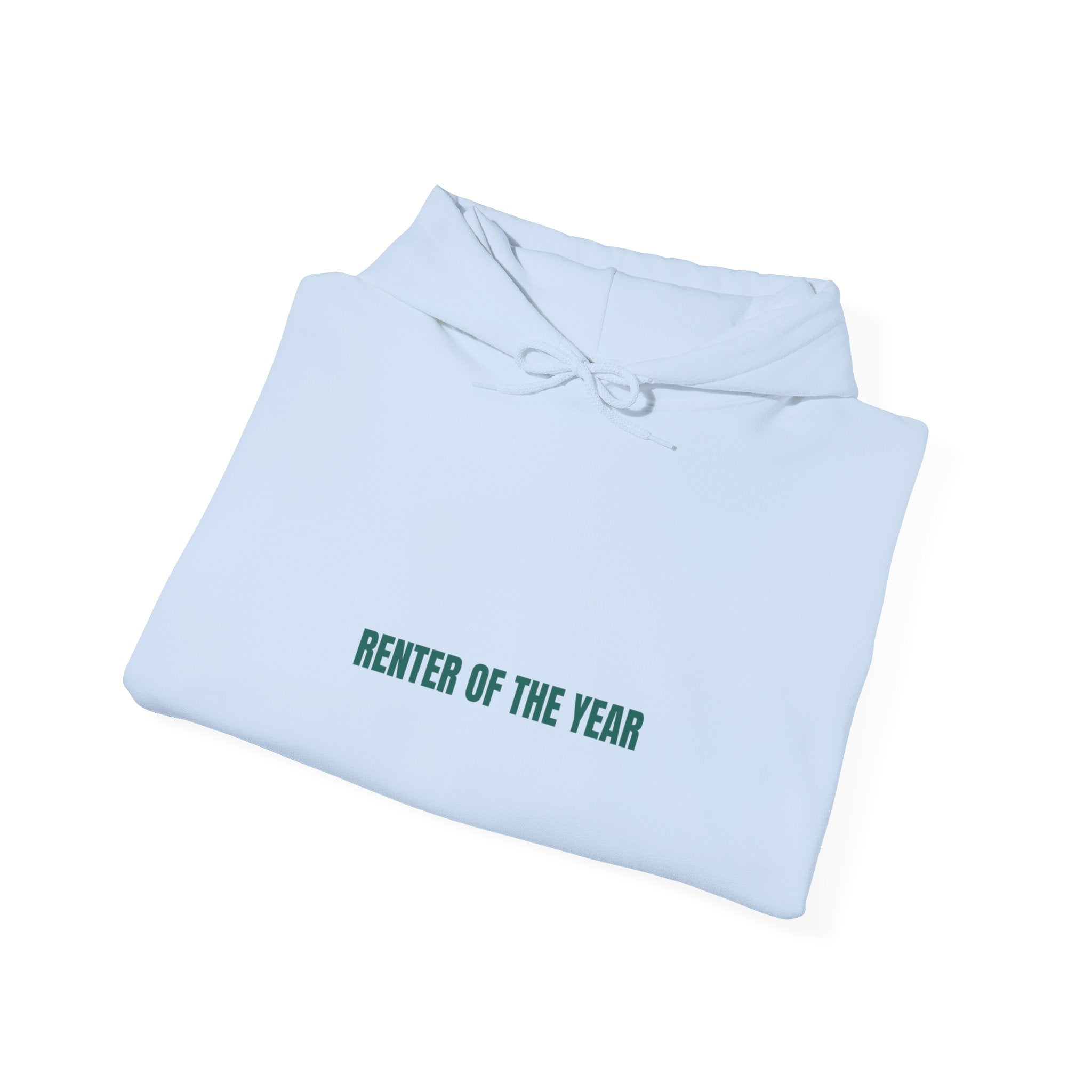 Renter Of The Year - Trendy Teez Funny Hoodie mockup