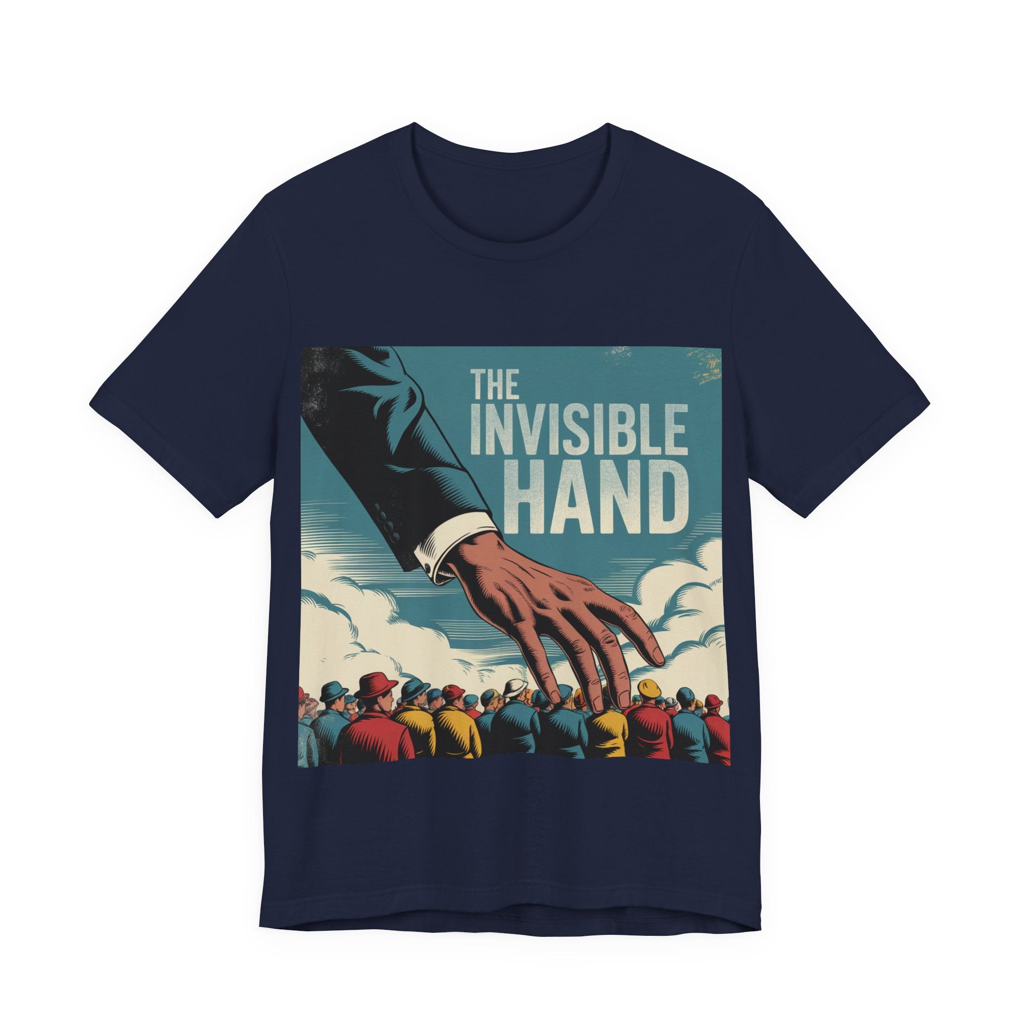 The Invisible Hand - Trendy Teez Funny Tee mockup