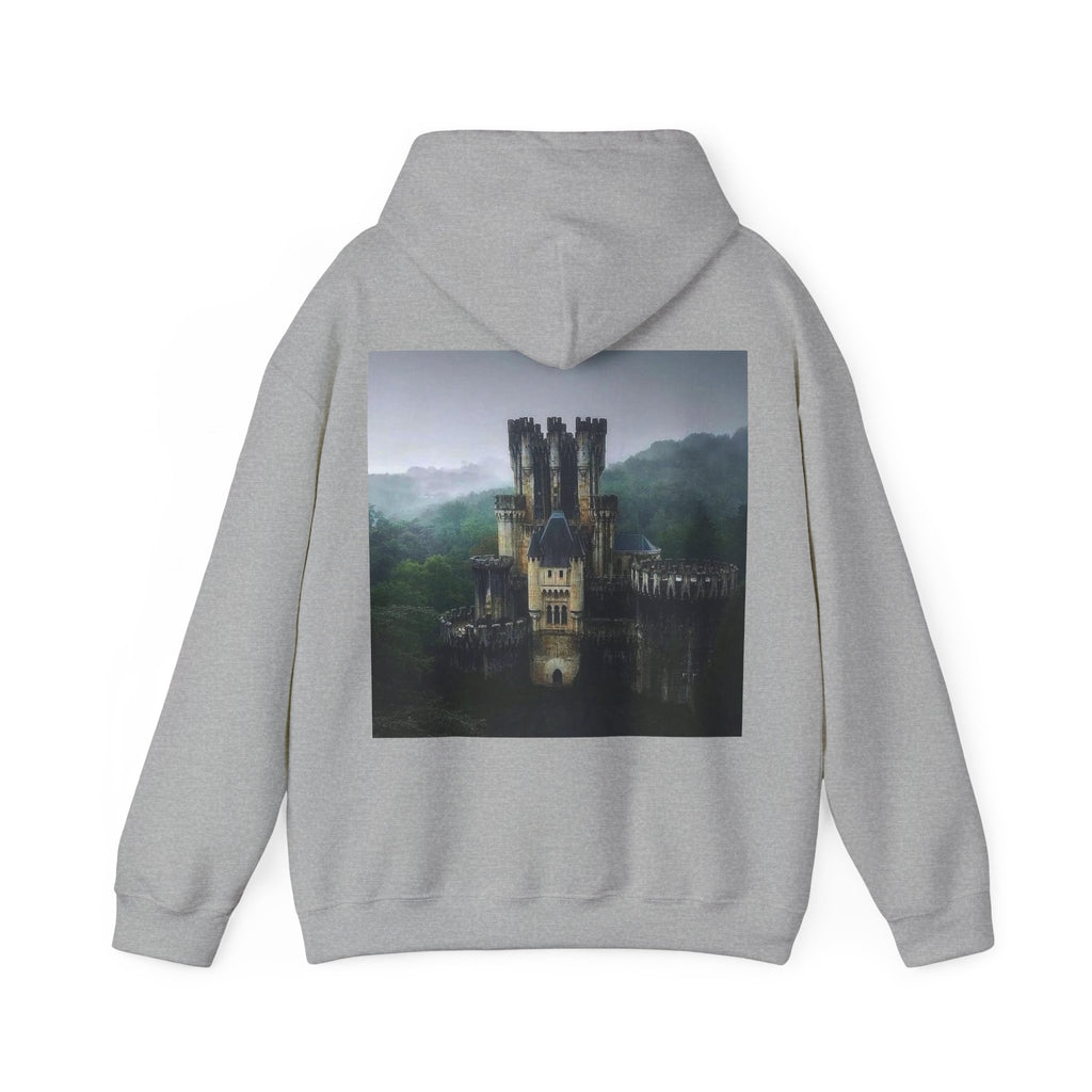 Butrón Castle (Gatika, Spain) — Hard Hoodie (Back Print)