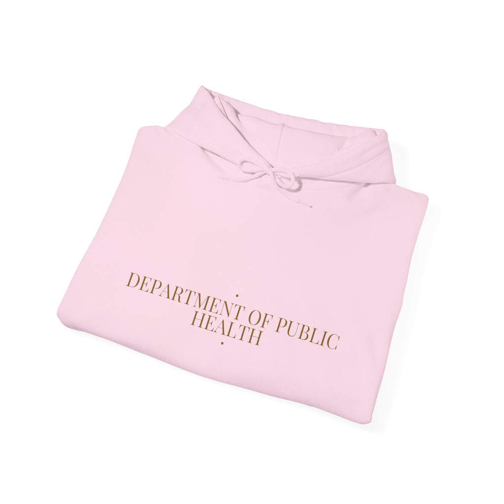 Department Of Public Health - Trendy Teez Funny Hoodie mockup