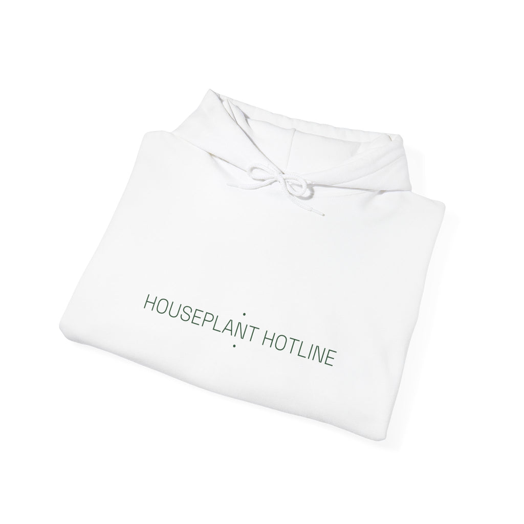 Houseplant Hotline - Trendy Teez Funny Hoodie mockup