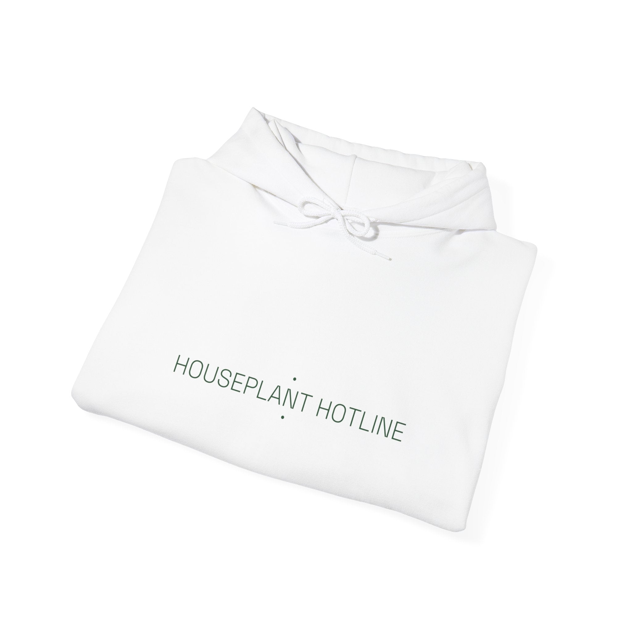 Houseplant Hotline - Trendy Teez Funny Hoodie mockup
