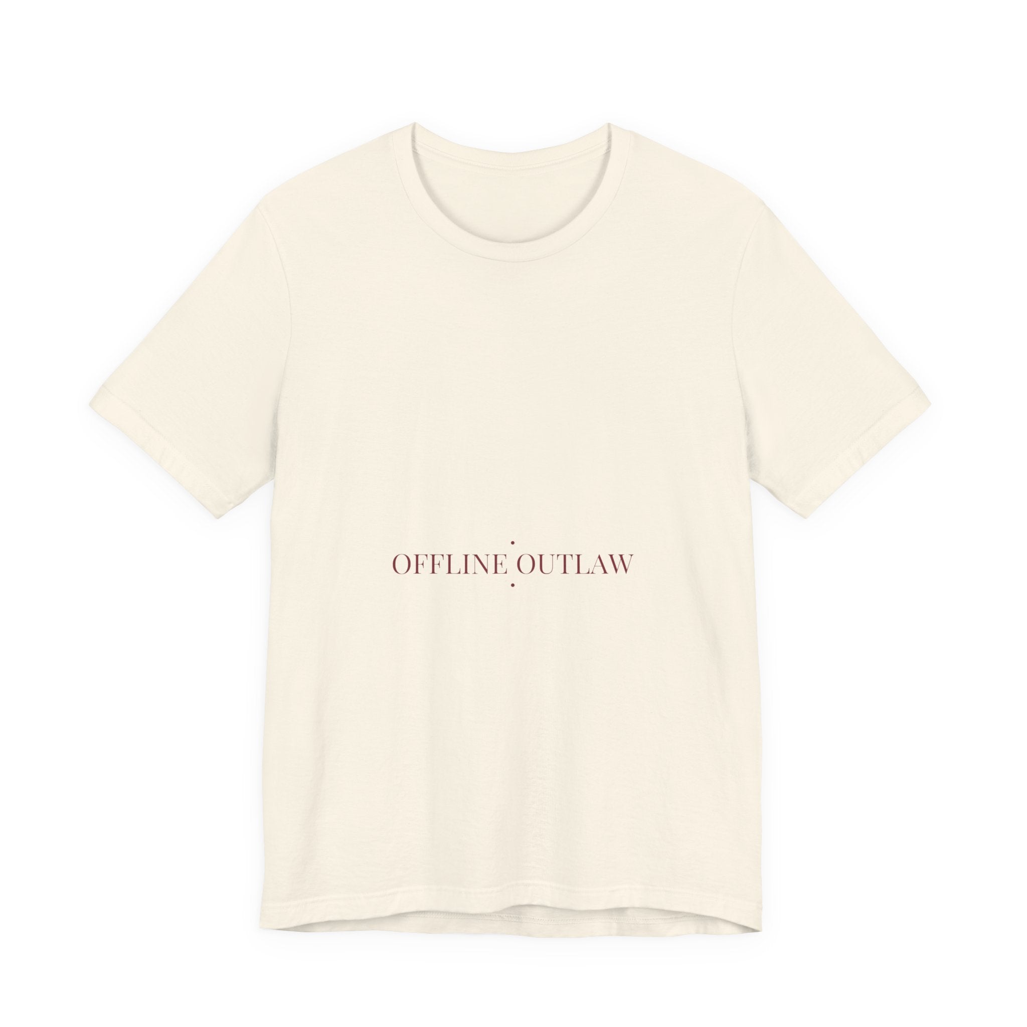 Offline Outlaw - Trendy Teez Funny Tee mockup