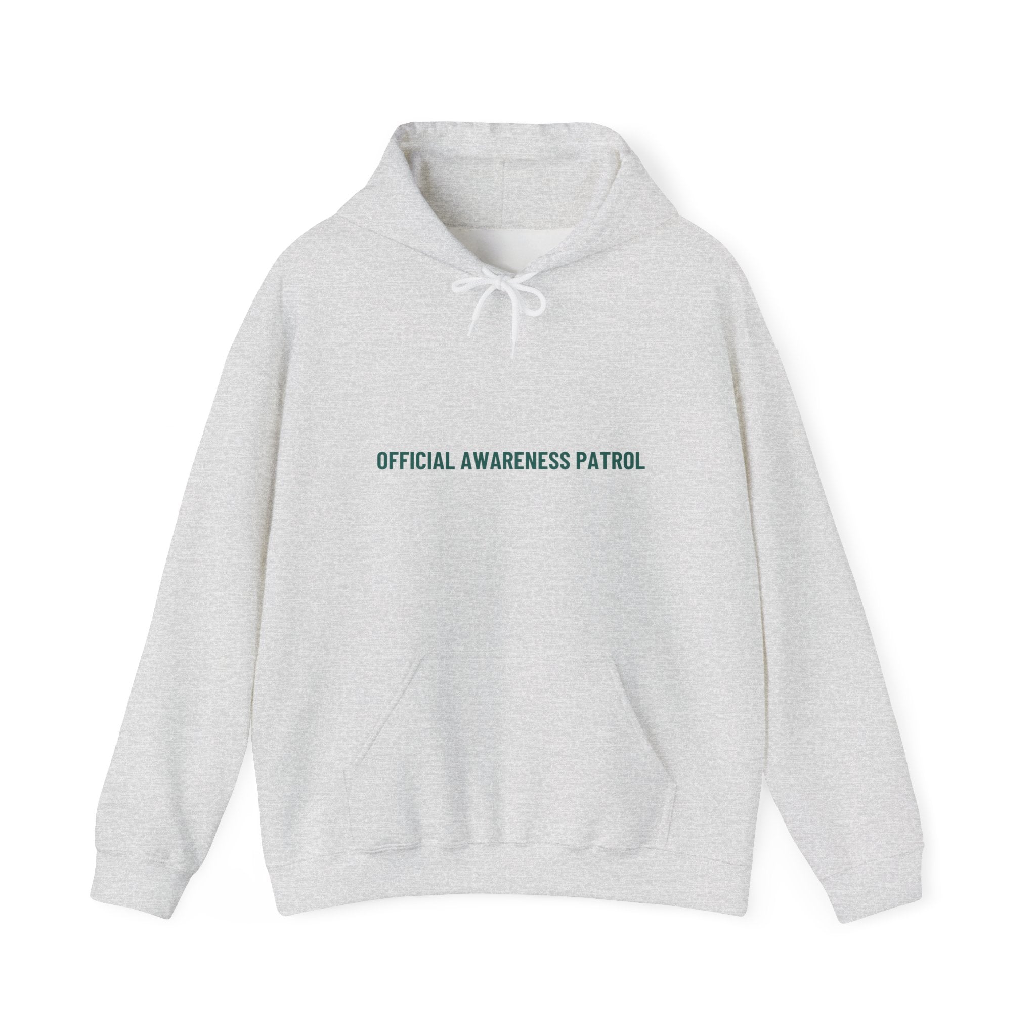 Official Awareness Patrol - Trendy Teez Funny Hoodie mockup