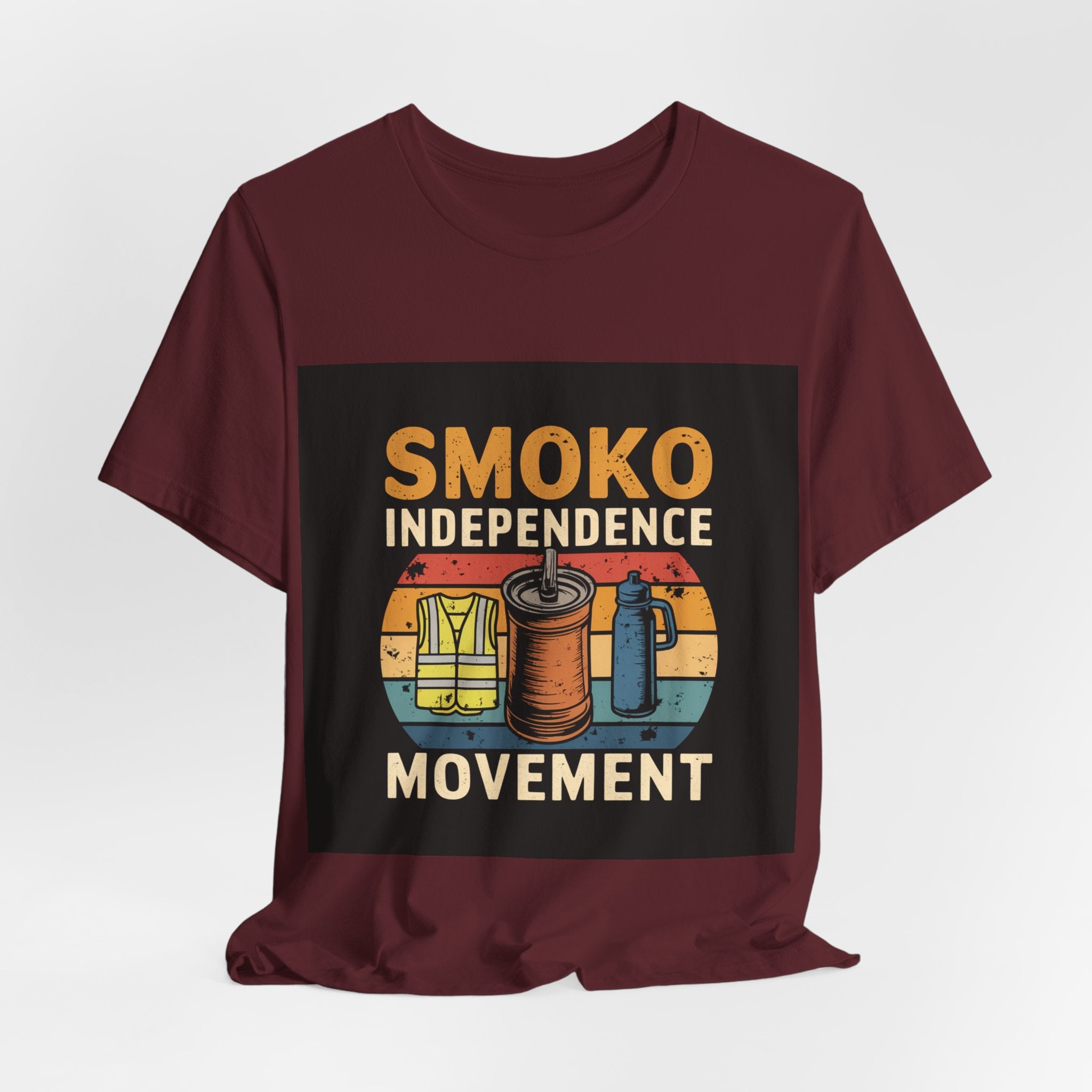 Smoko Independence Movement - Trendy Teez Funny Tee mockup