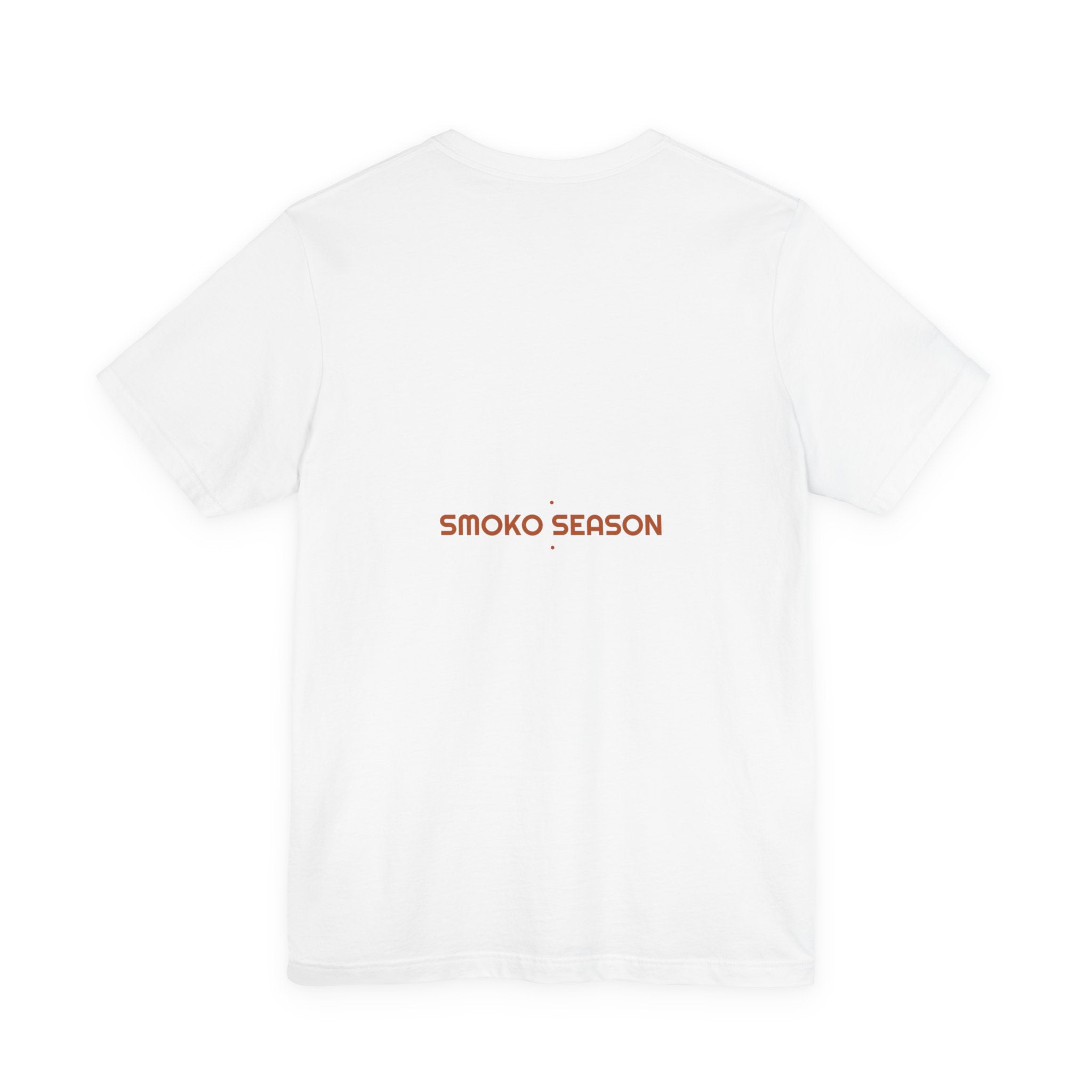 Smoko Season - Trendy Teez Funny Tee (Back Print) mockup