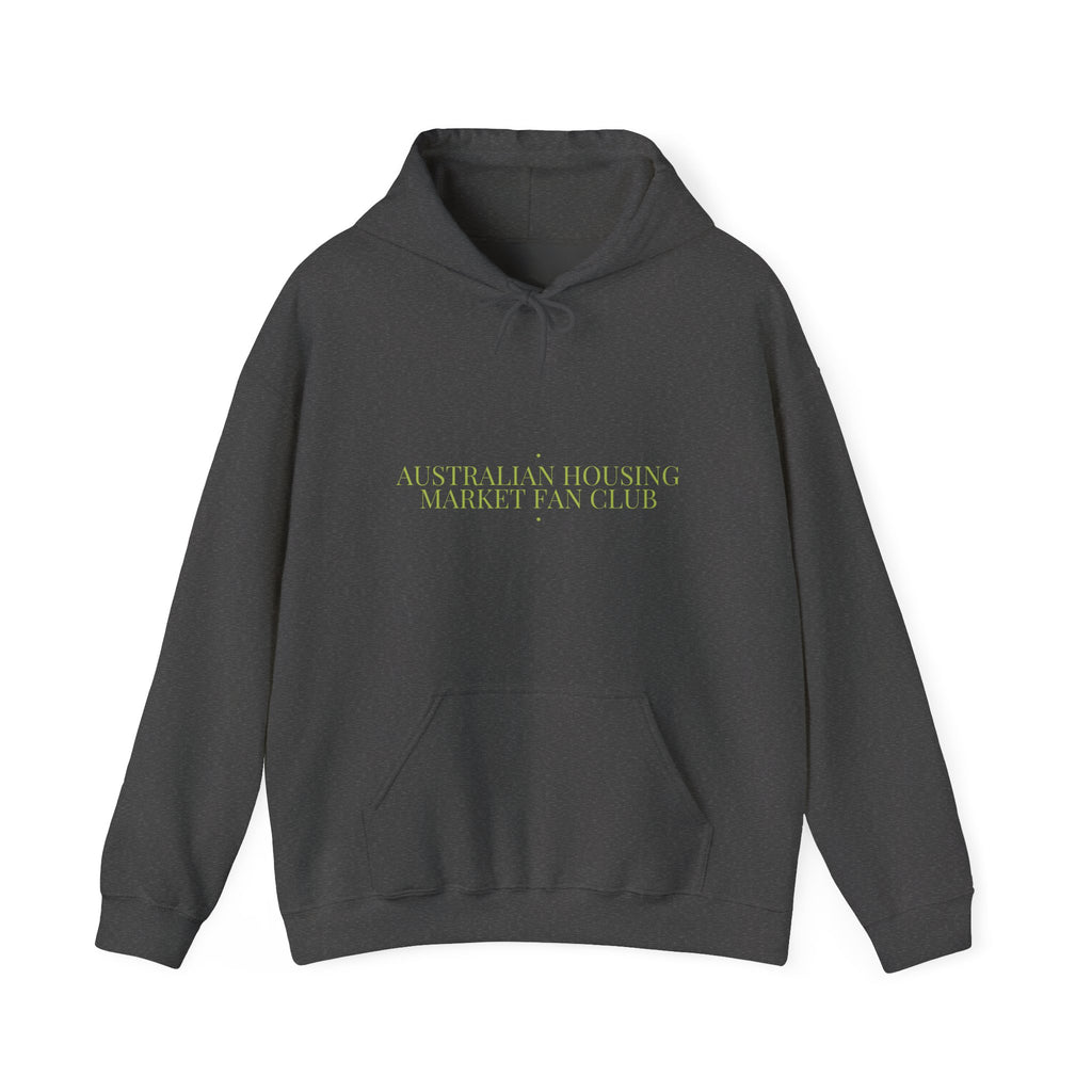 Australian Housing Market Fan Club - Trendy Teez Funny Hoodie mockup
