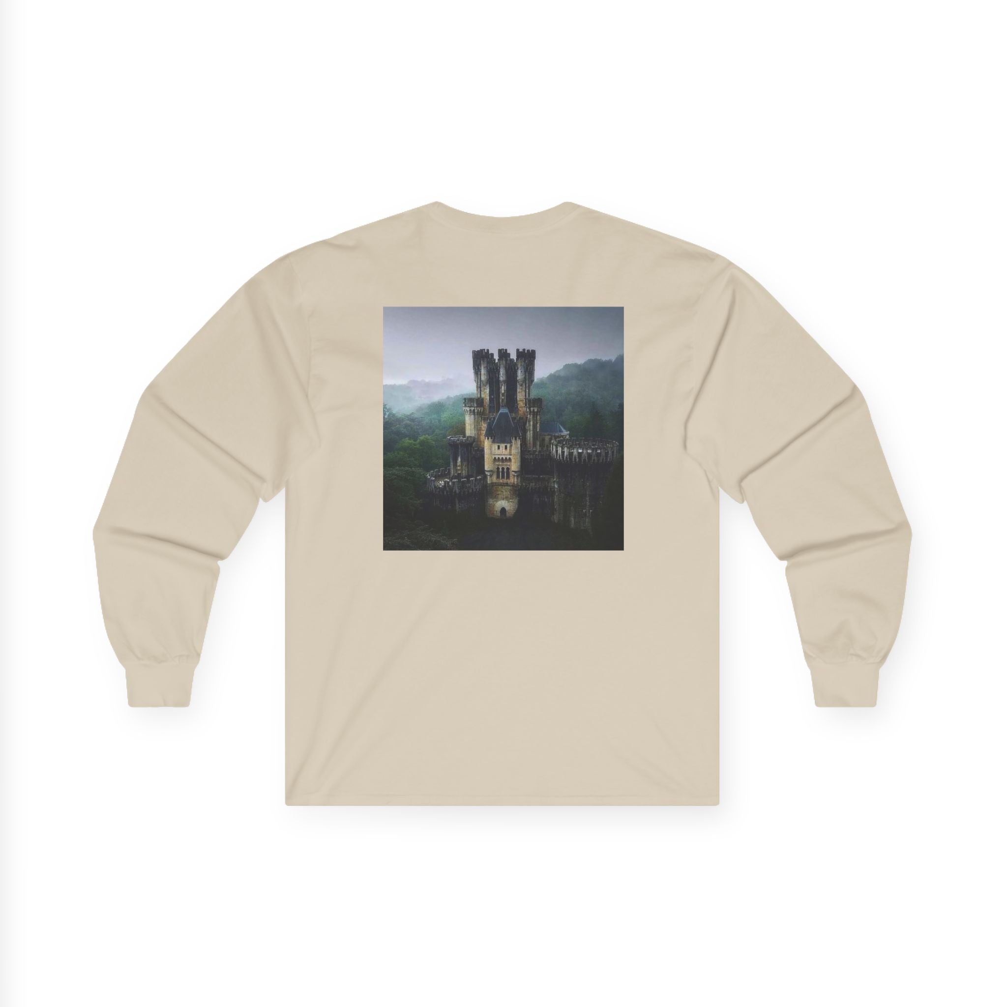Butrón Castle (Gatika, Spain) — Hard Long Sleeve (Back Print)