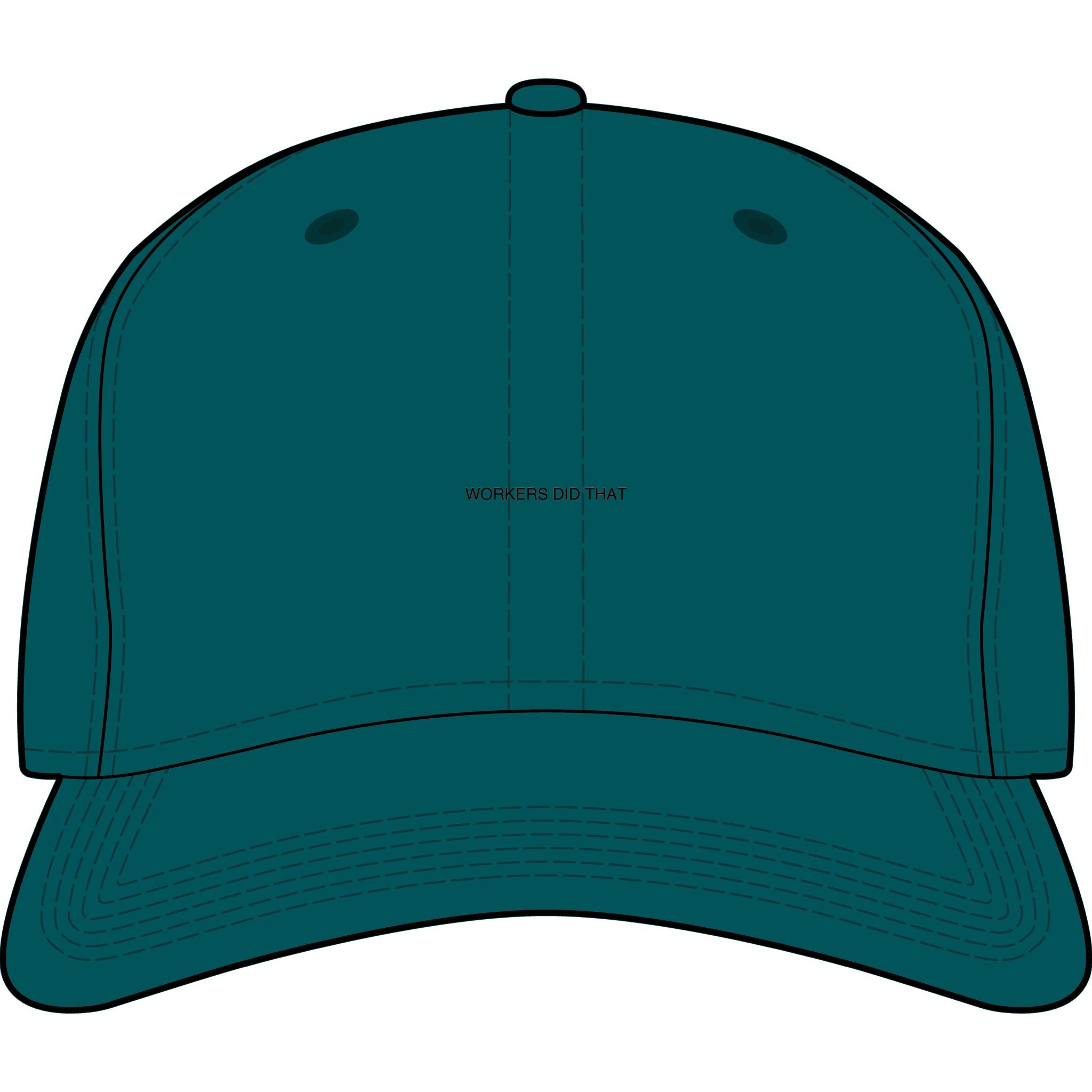 Workers Did That - Trendy Teez Funny Cap mockup