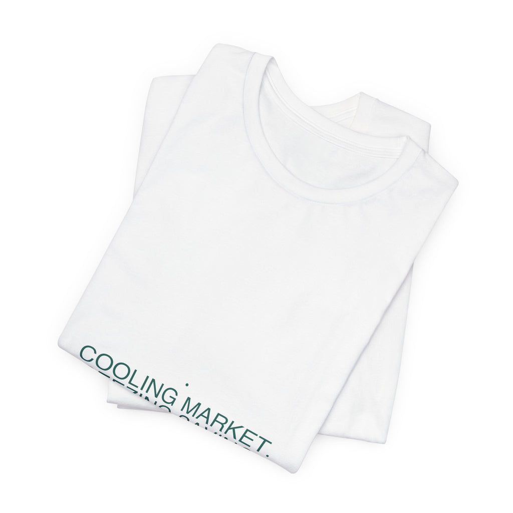 Cooling Market. Freezing Savings. - Trendy Teez Funny Tee mockup
