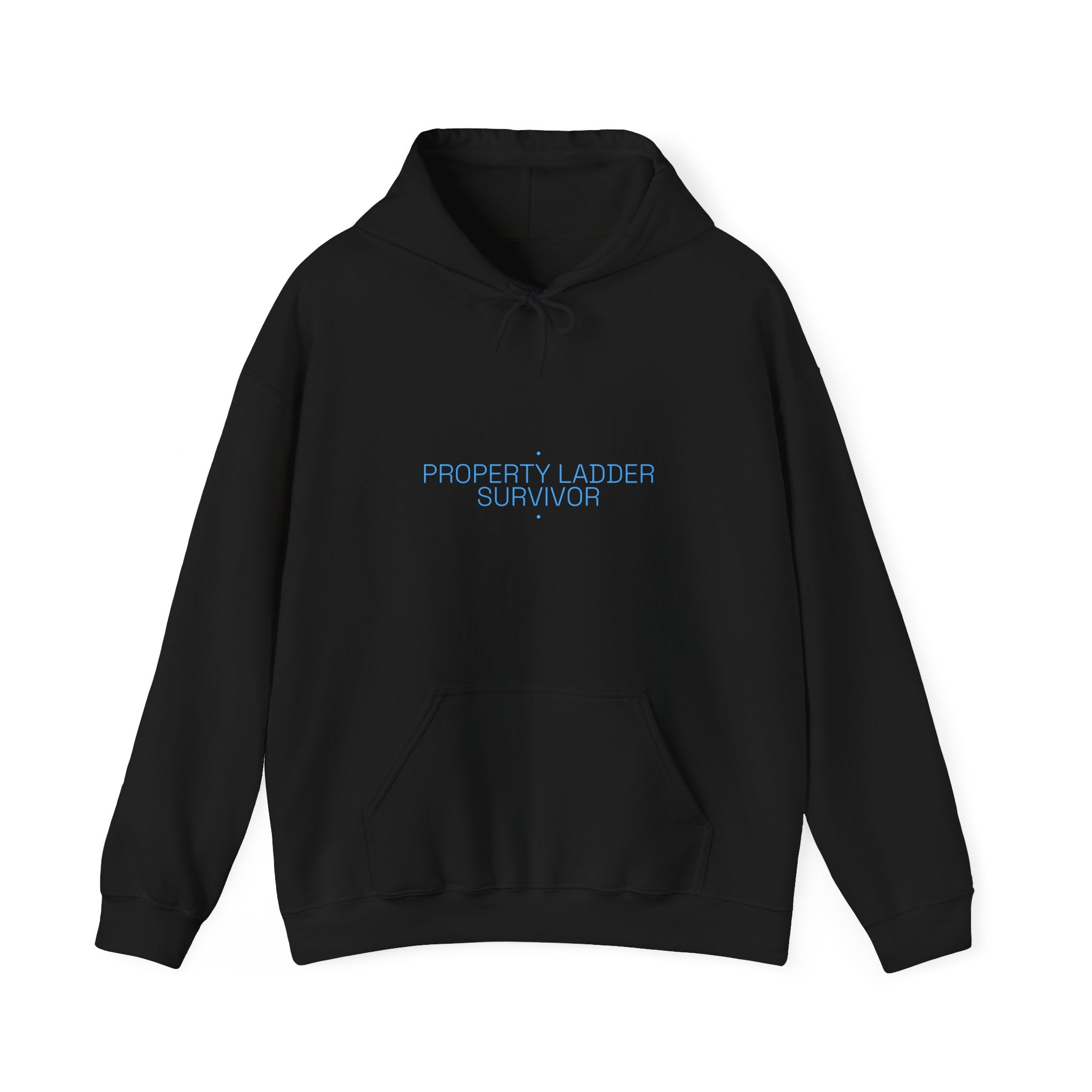 Property Ladder Survivor - Trendy Teez Funny Hoodie mockup