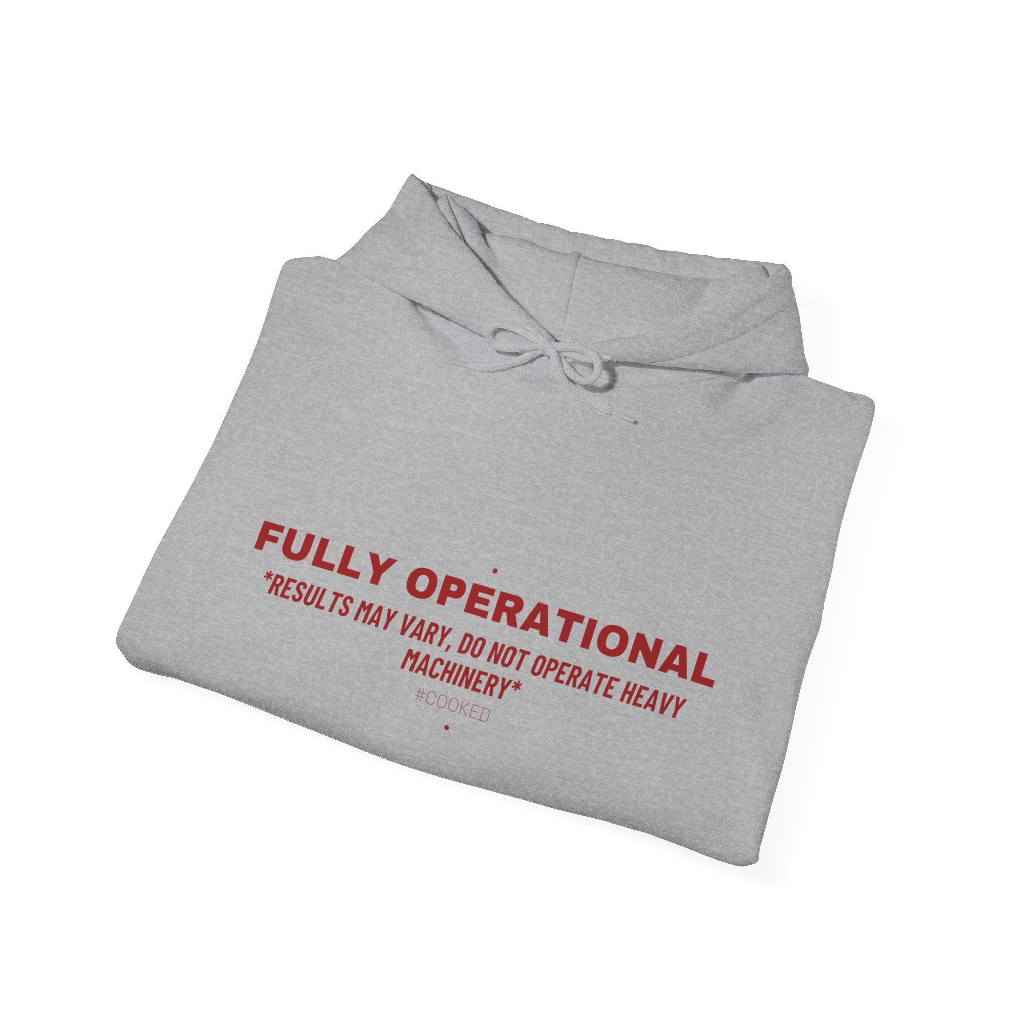 Fully Operational - Trendy Teez Funny Hoodie mockup