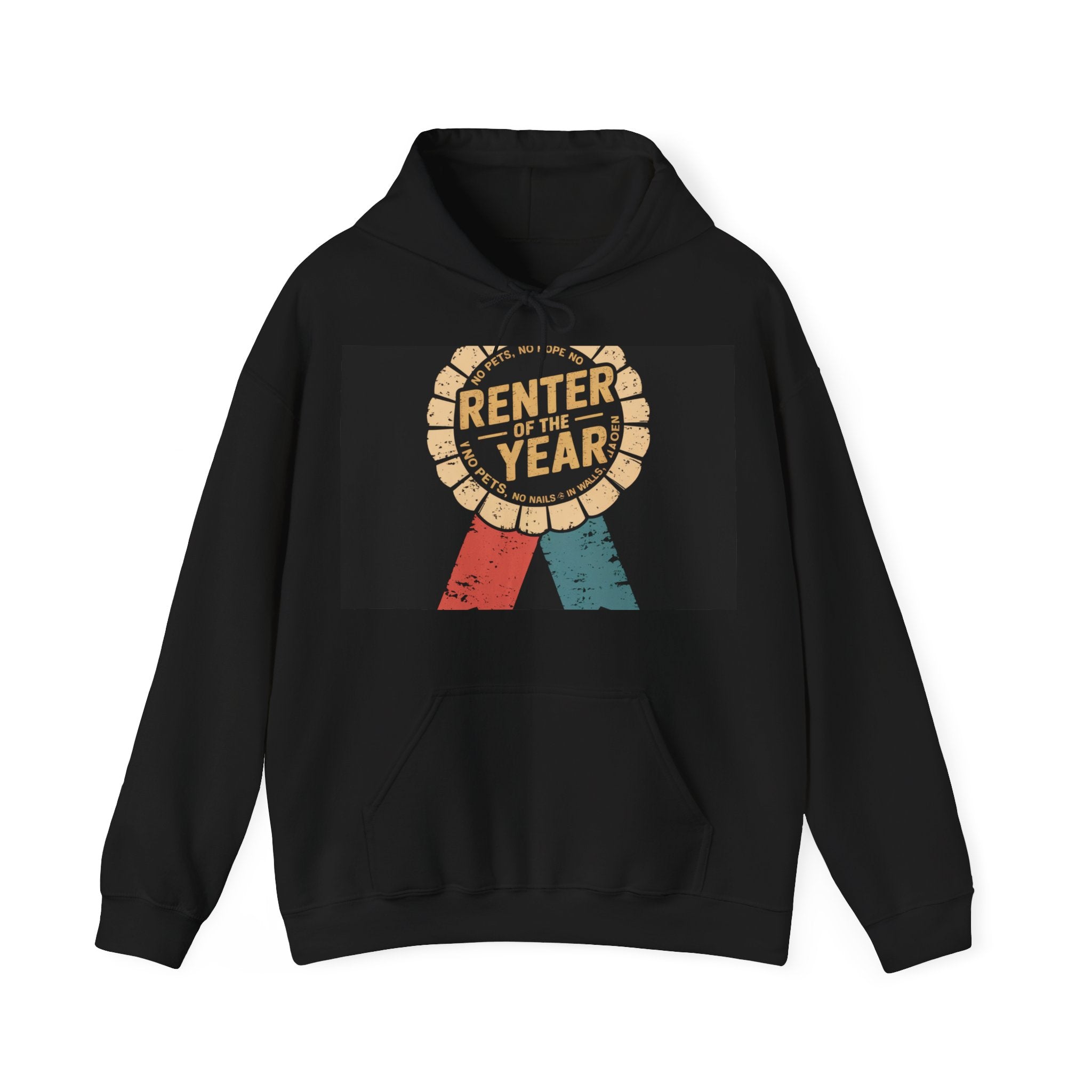 Renter Of The Year - Trendy Teez Funny Hoodie mockup