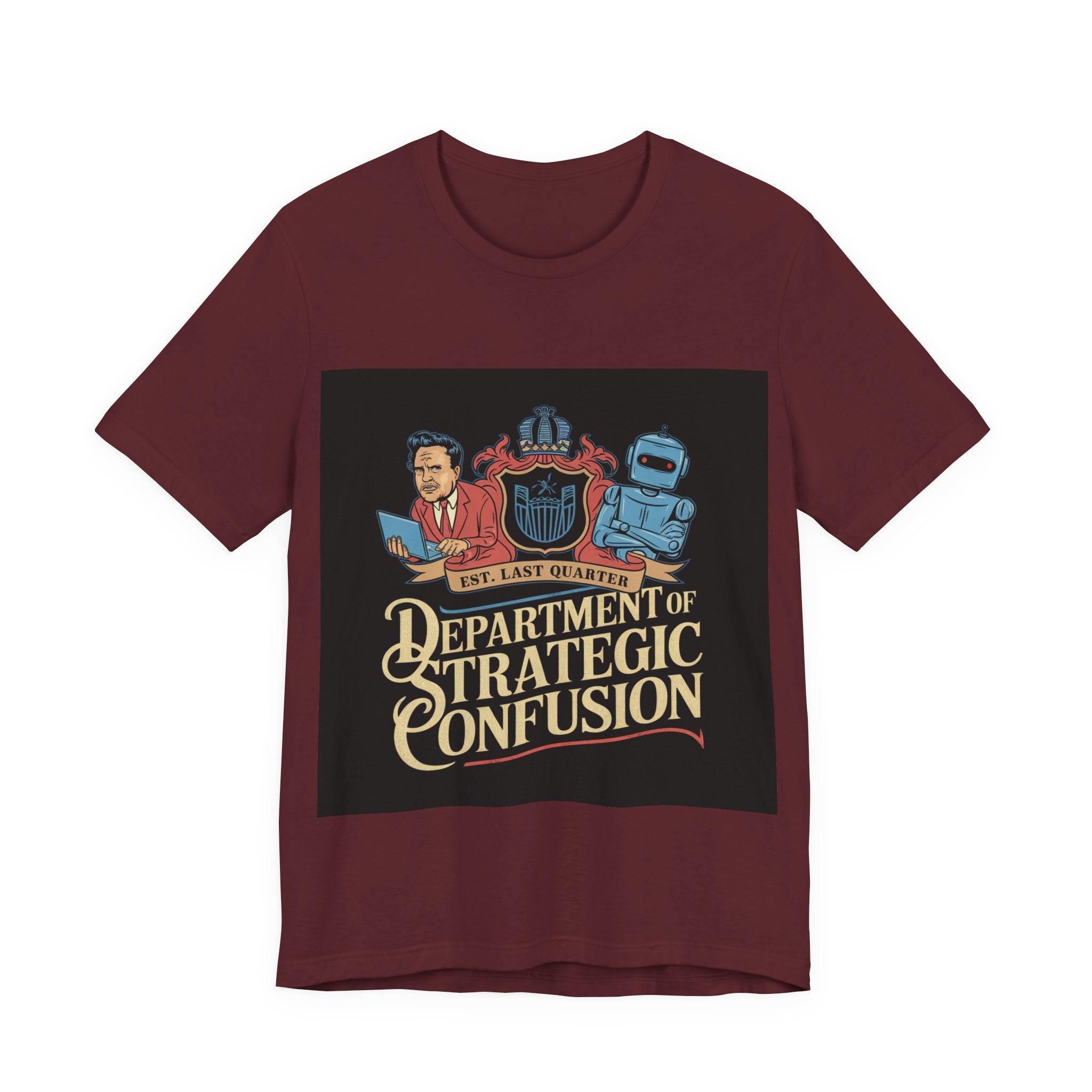 Department Of Strategic Confusion - Trendy Teez Funny Tee mockup