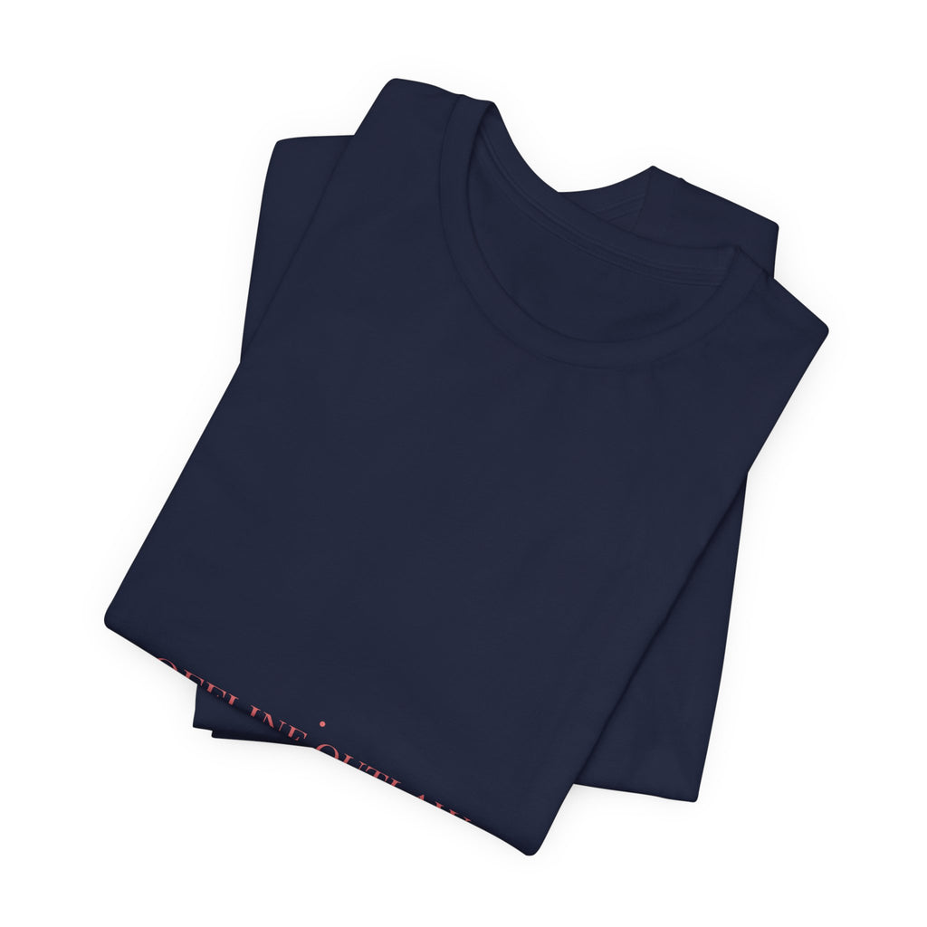 Offline Outlaw - Trendy Teez Funny Tee mockup