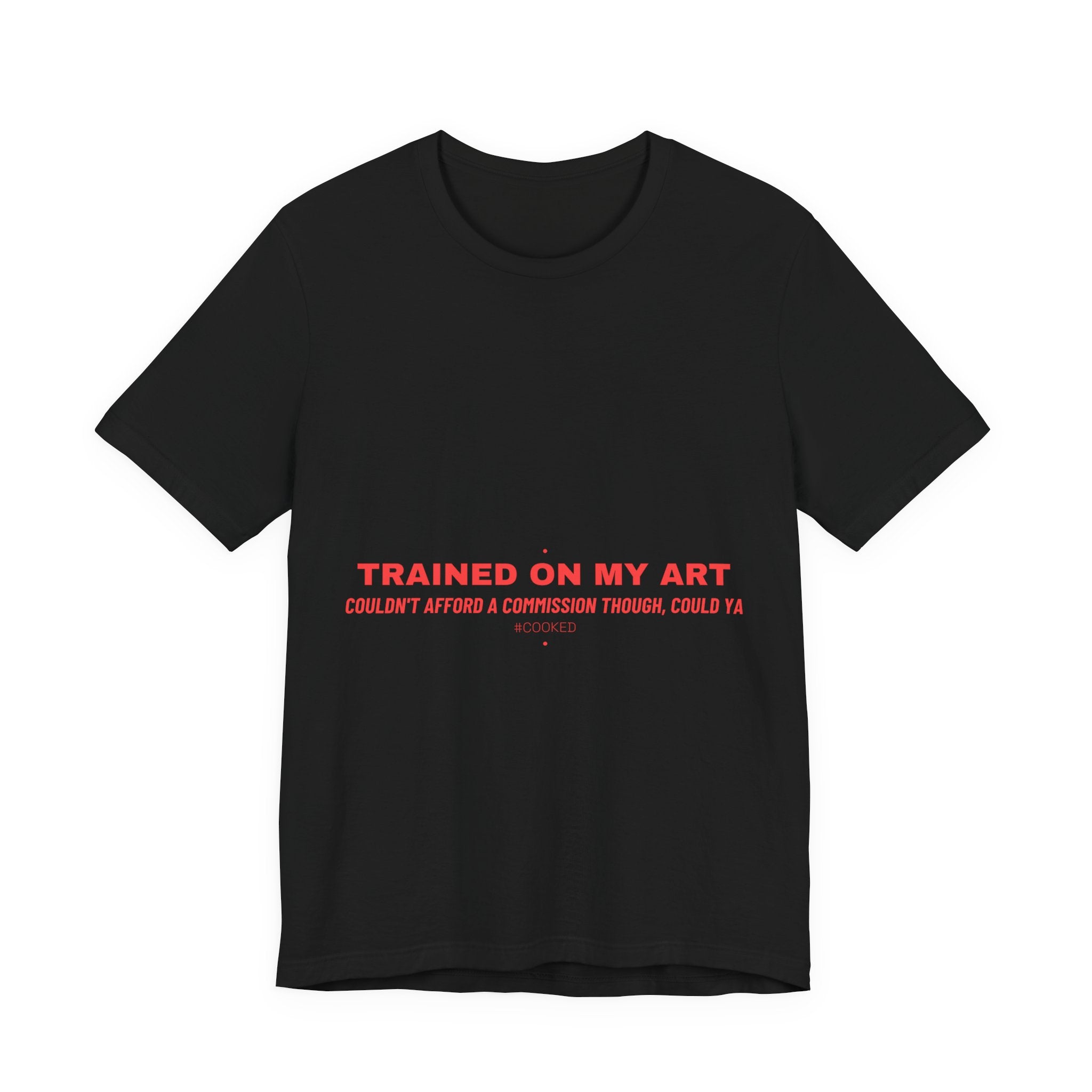 Trained On My Art - Trendy Teez Funny Tee mockup