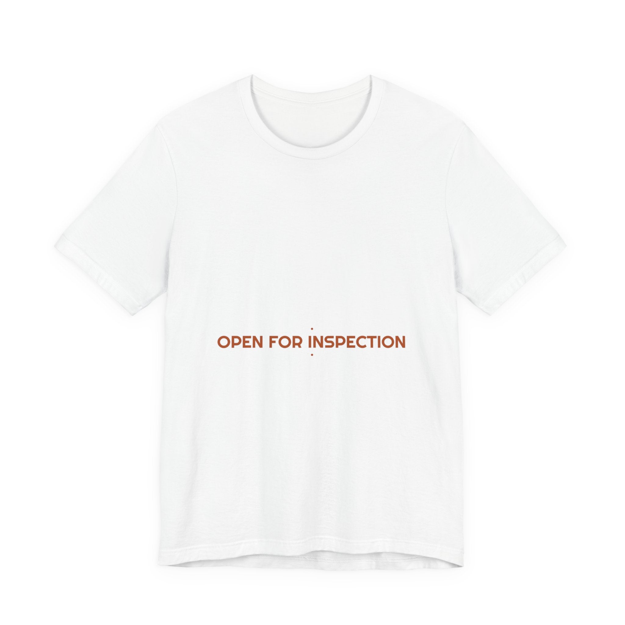 Open For Inspection - Trendy Teez Funny Tee mockup