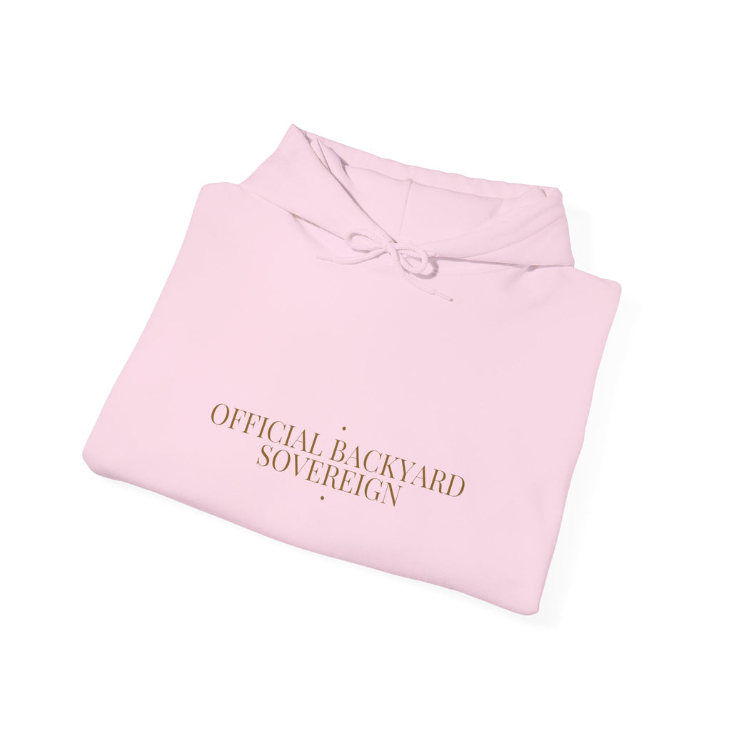 Official Backyard Sovereign - Trendy Teez Funny Hoodie mockup