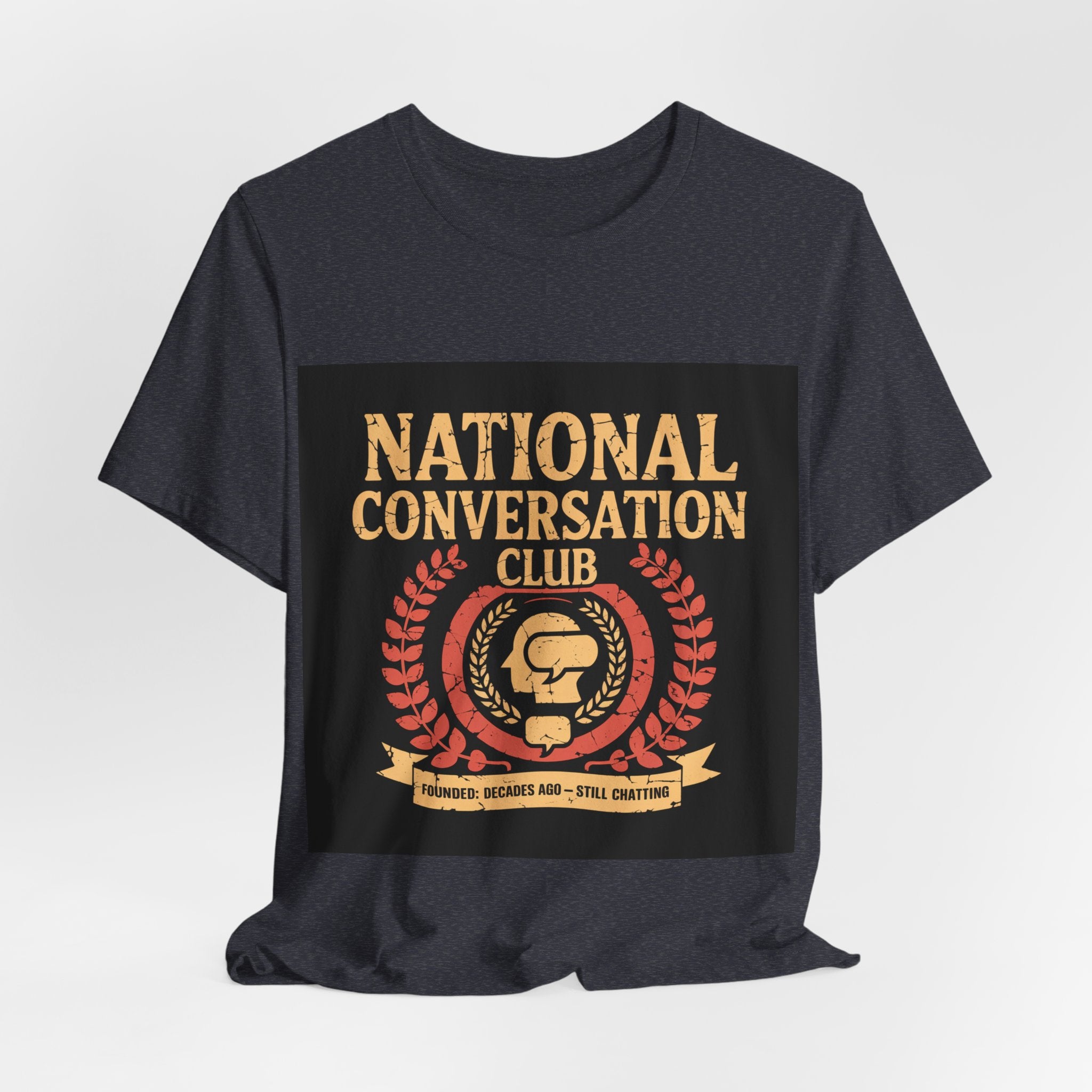 National Conversation Club - Trendy Teez Funny Tee mockup
