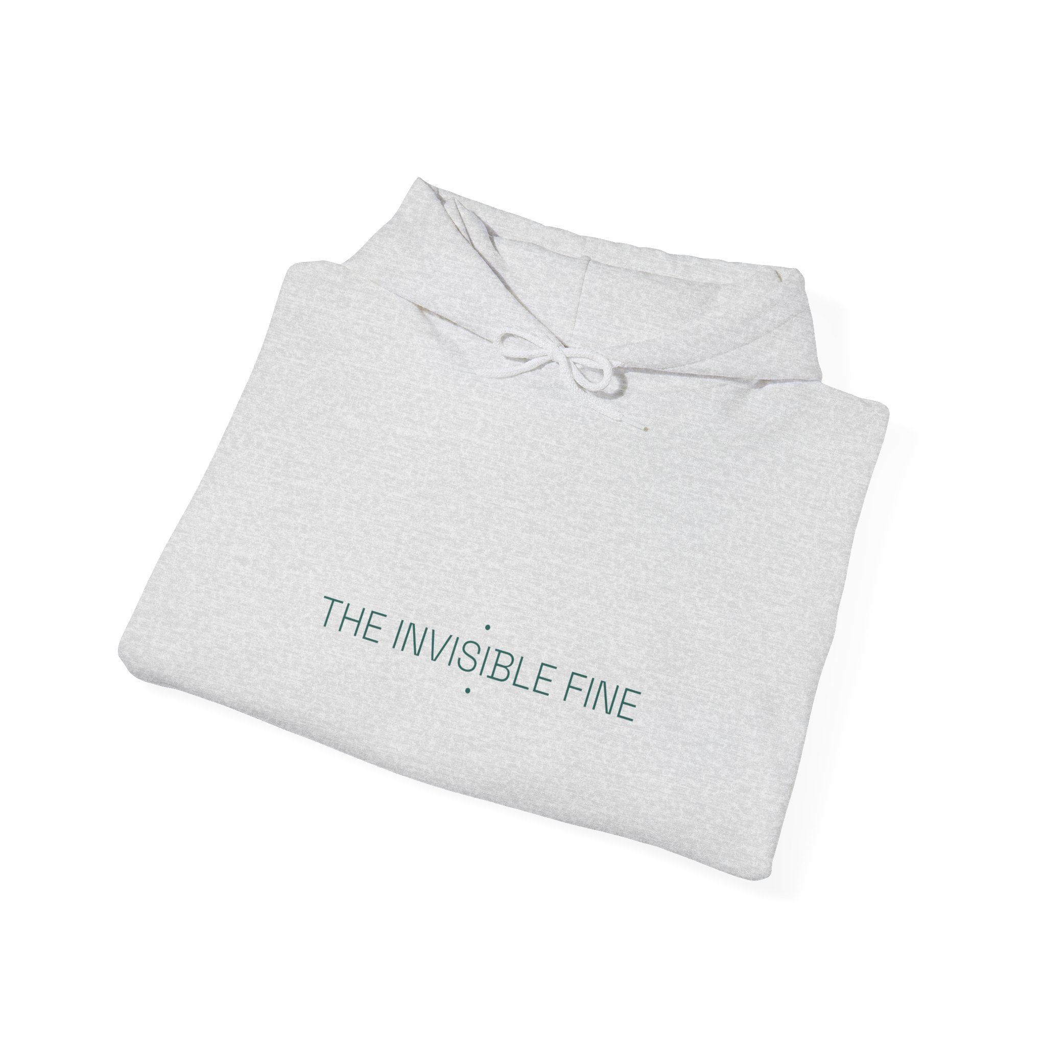 The Invisible Fine - Trendy Teez Funny Hoodie mockup