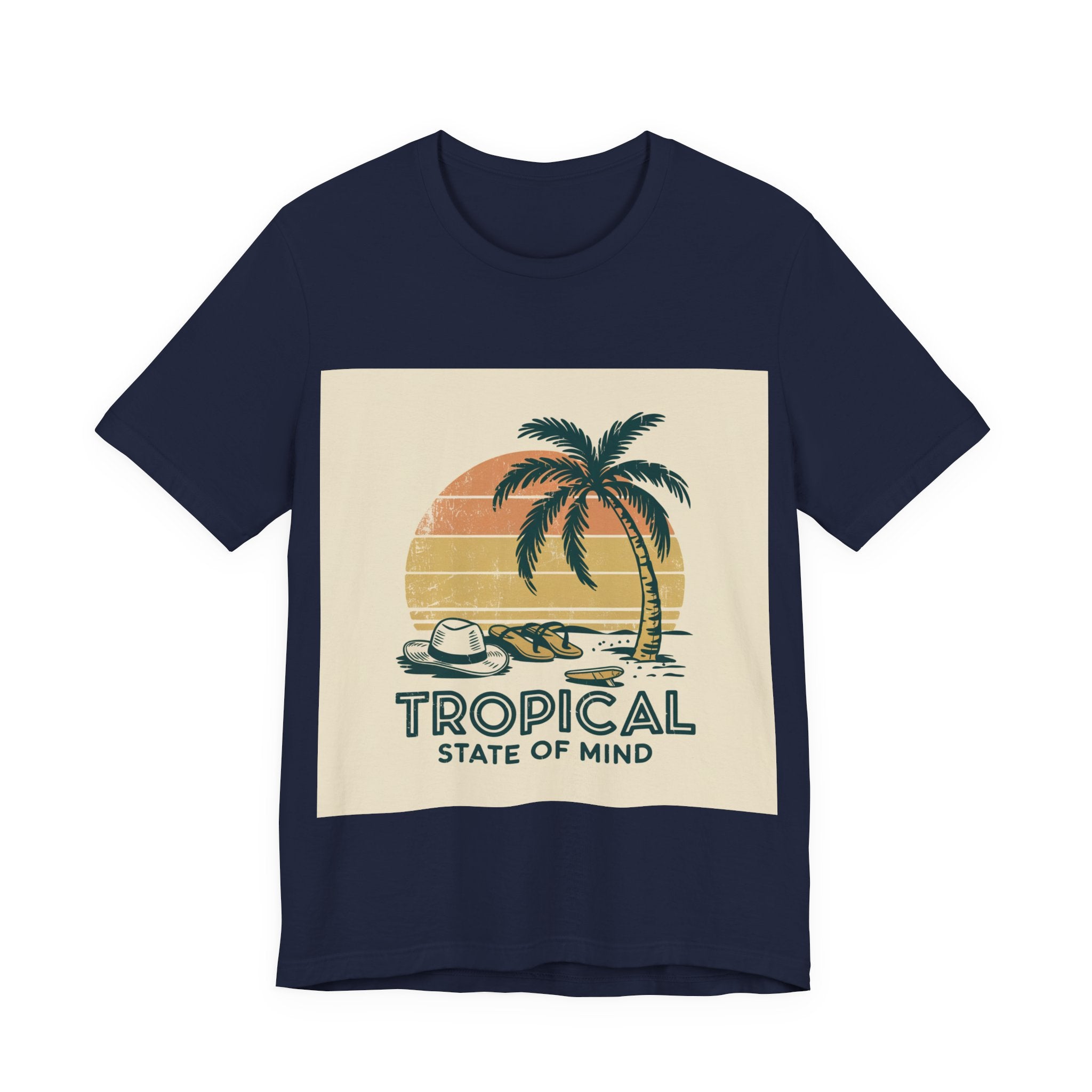 Tropical State Of Mind - Trendy Teez Funny Tee mockup