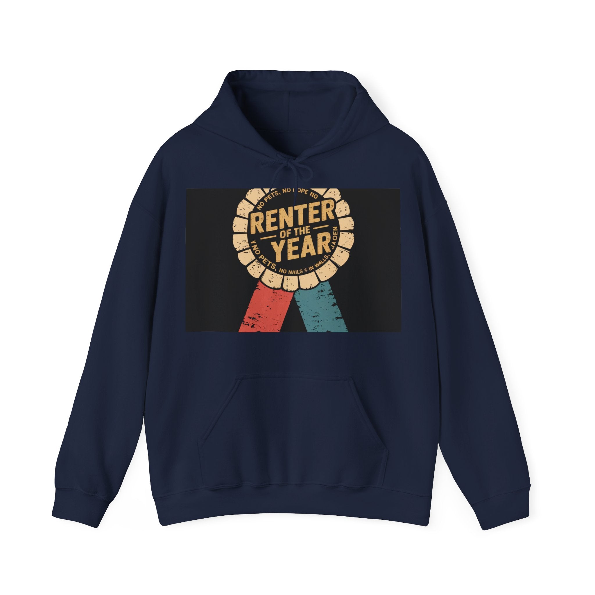 Renter Of The Year - Trendy Teez Funny Hoodie mockup
