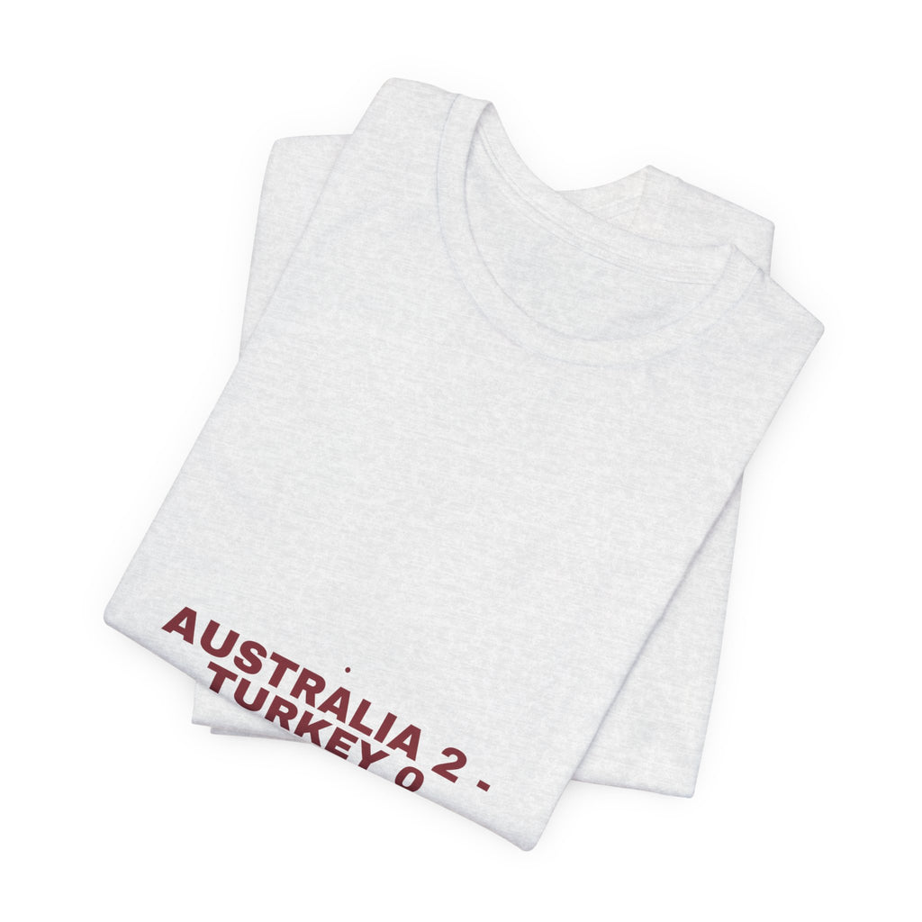Australia 2 - Turkey 0 - Trendy Teez Funny Tee mockup