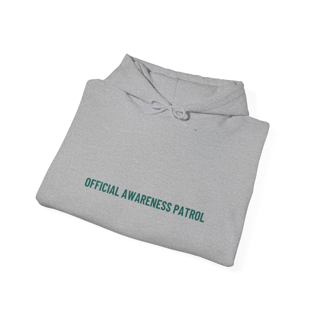 Official Awareness Patrol - Trendy Teez Funny Hoodie mockup