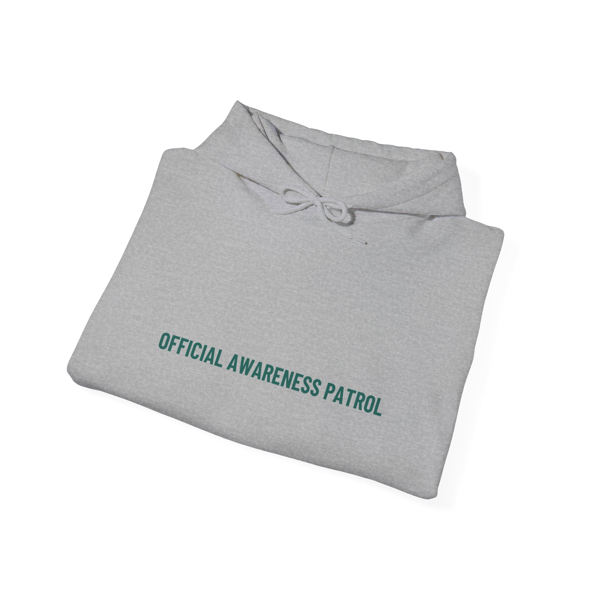 Official Awareness Patrol - Trendy Teez Funny Hoodie mockup