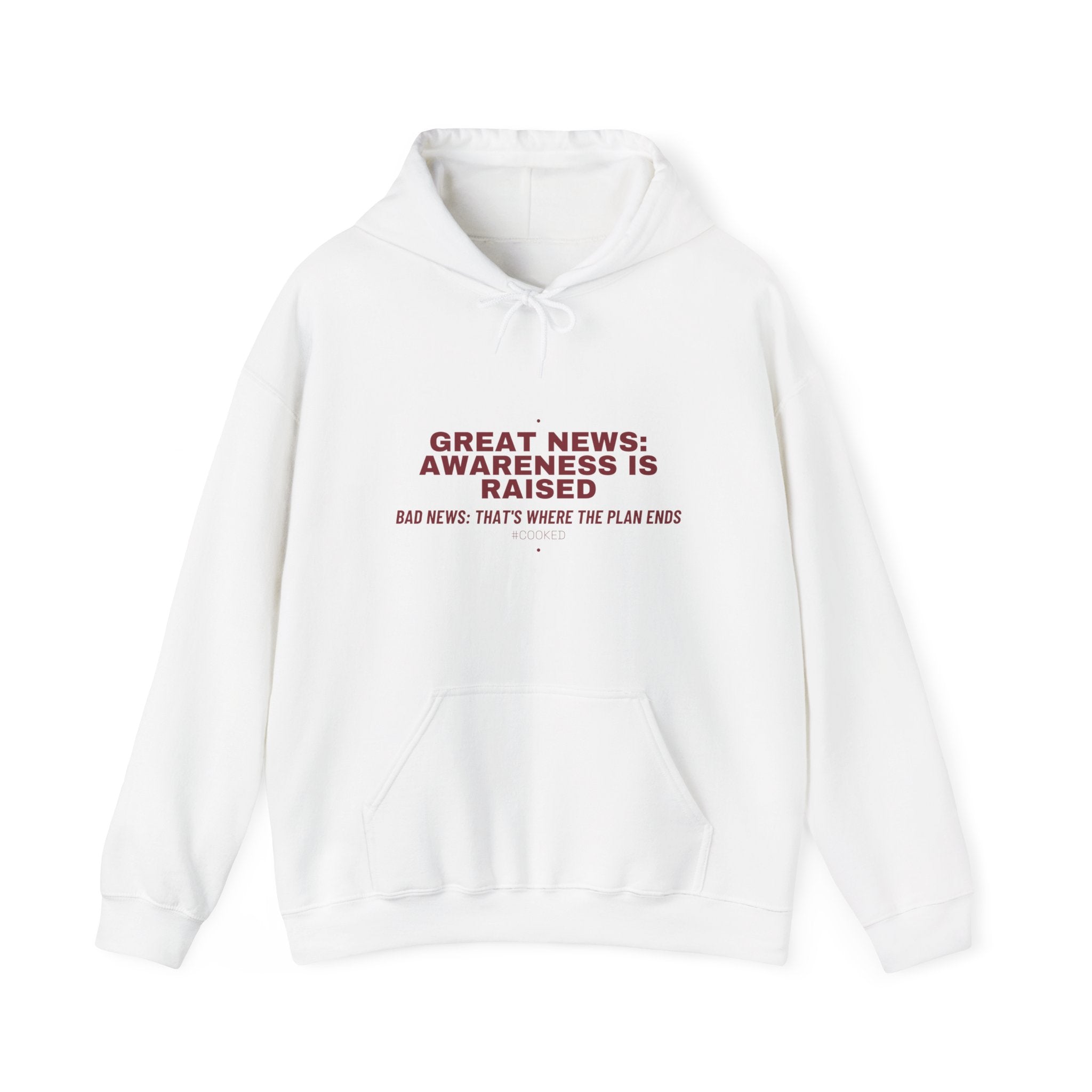 Great News: Awareness Is Raised - Trendy Teez Funny Hoodie mockup