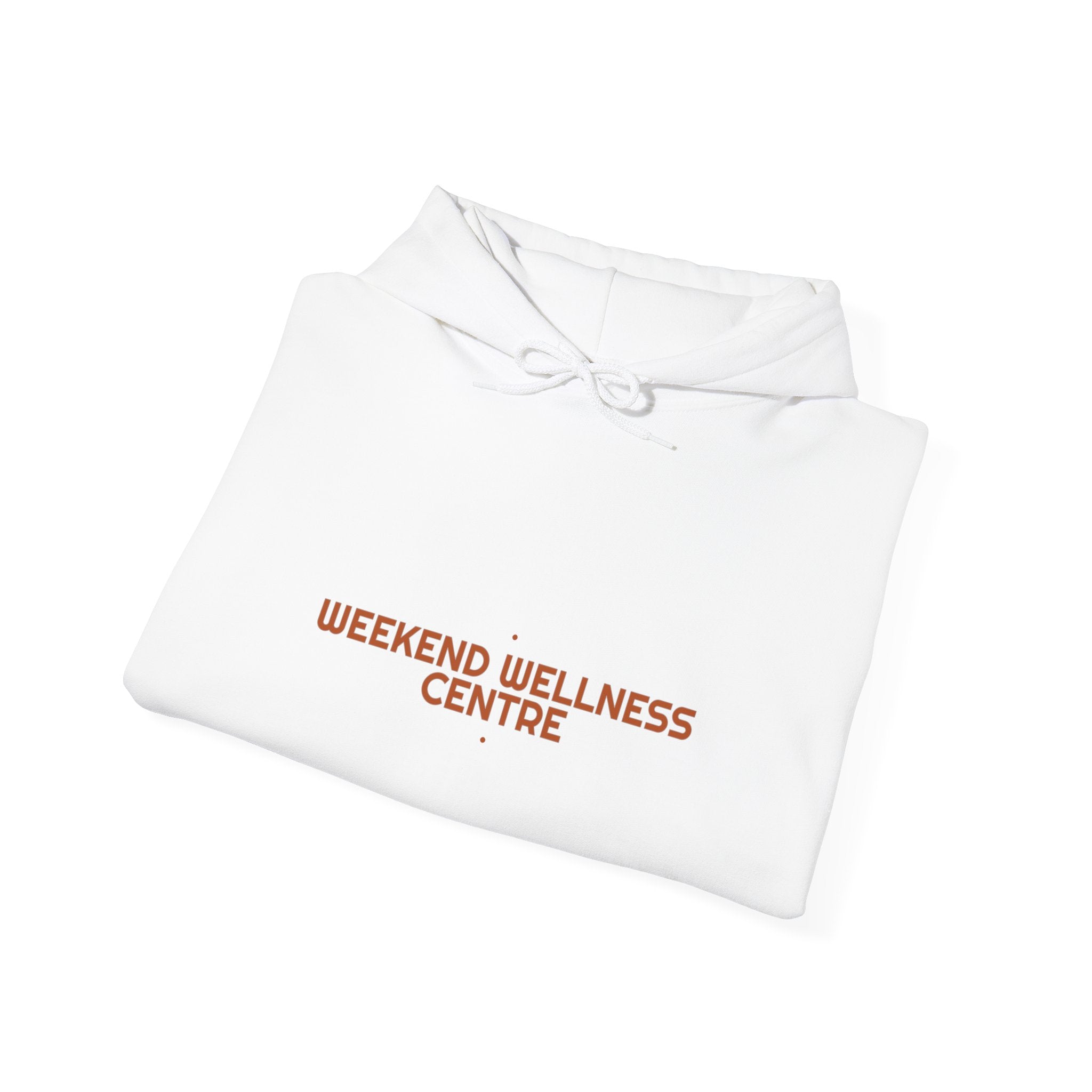 Weekend Wellness Centre - Trendy Teez Funny Hoodie mockup