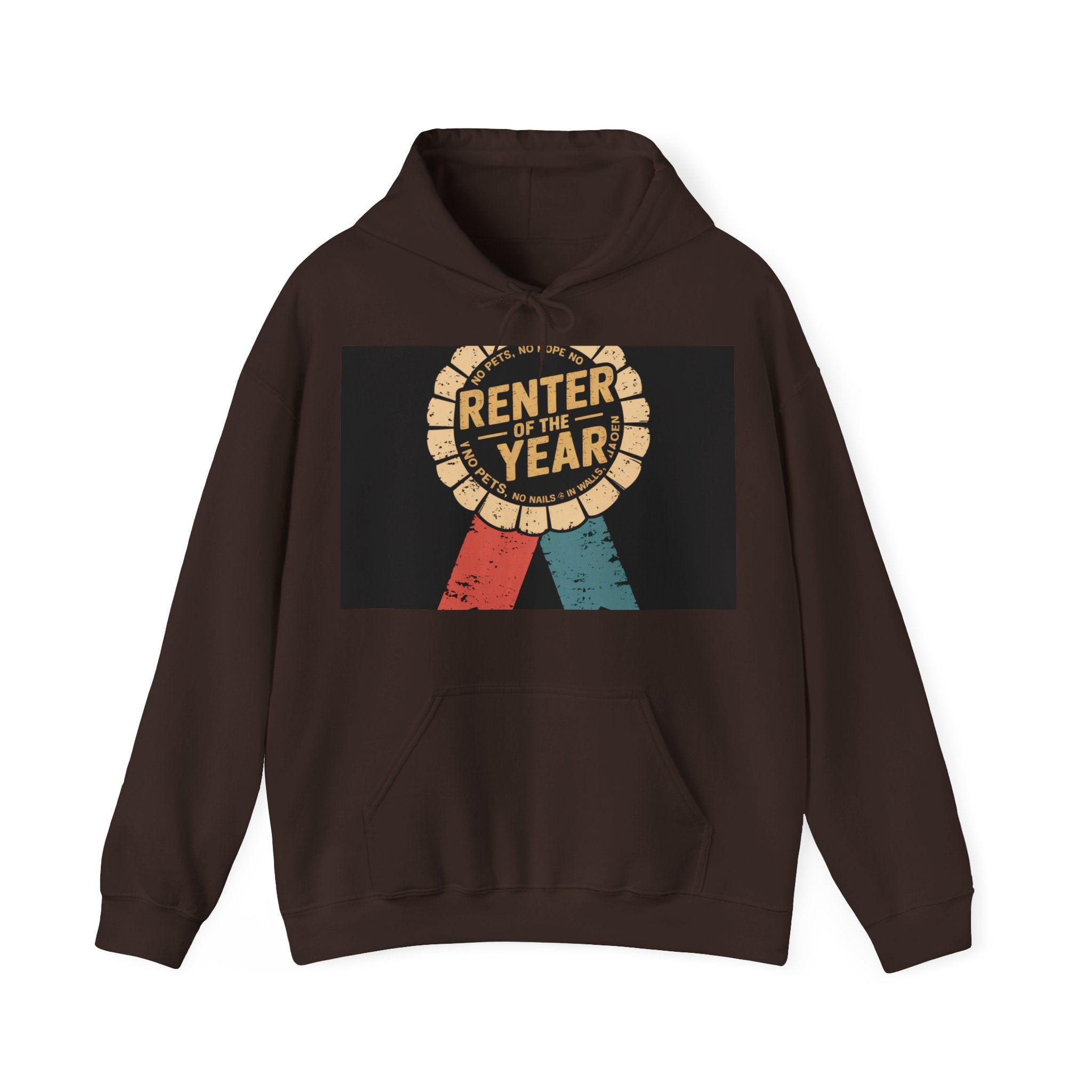 Renter Of The Year - Trendy Teez Funny Hoodie mockup