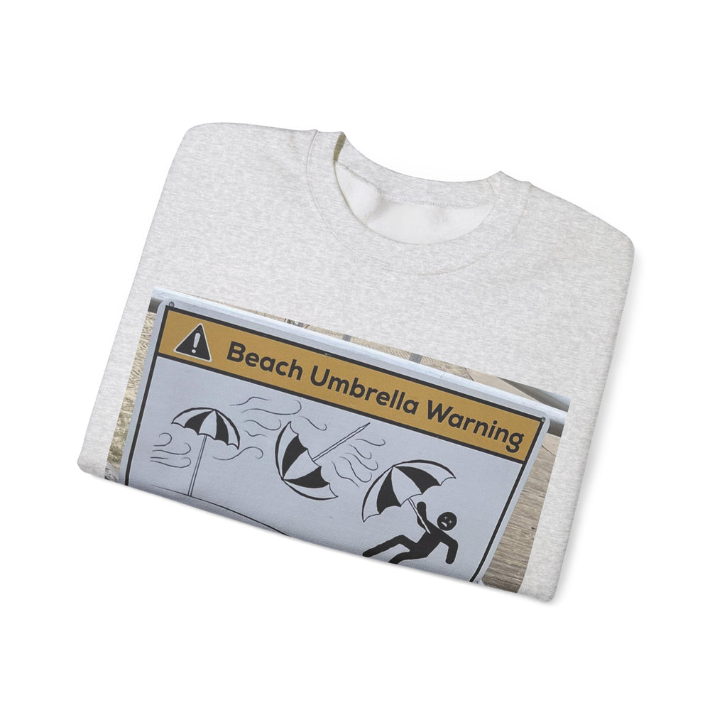 Flying Beach Umbrellas (Ocean City, Nj) — Hard Crewneck