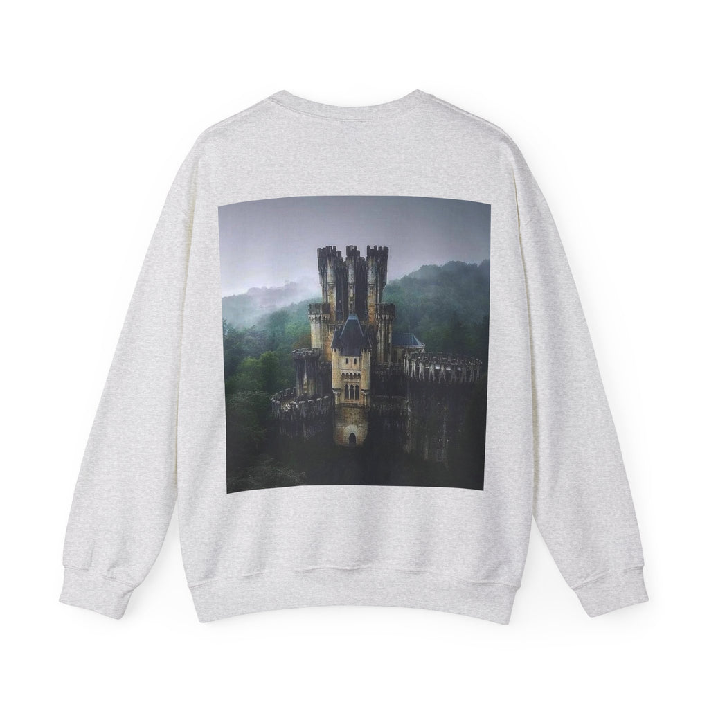 Butrón Castle (Gatika, Spain) — Hard Crewneck (Back Print)