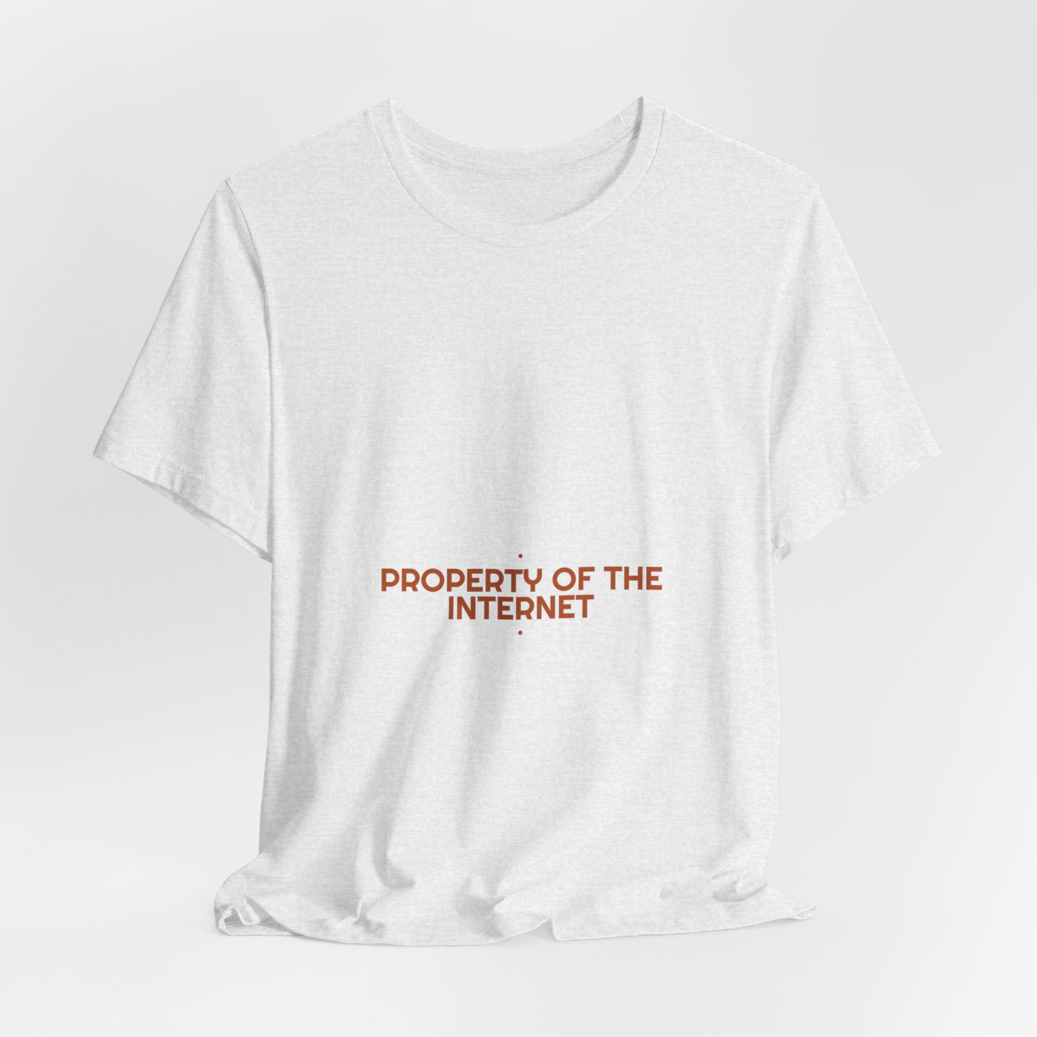 Property Of The Internet - Trendy Teez Funny Tee mockup