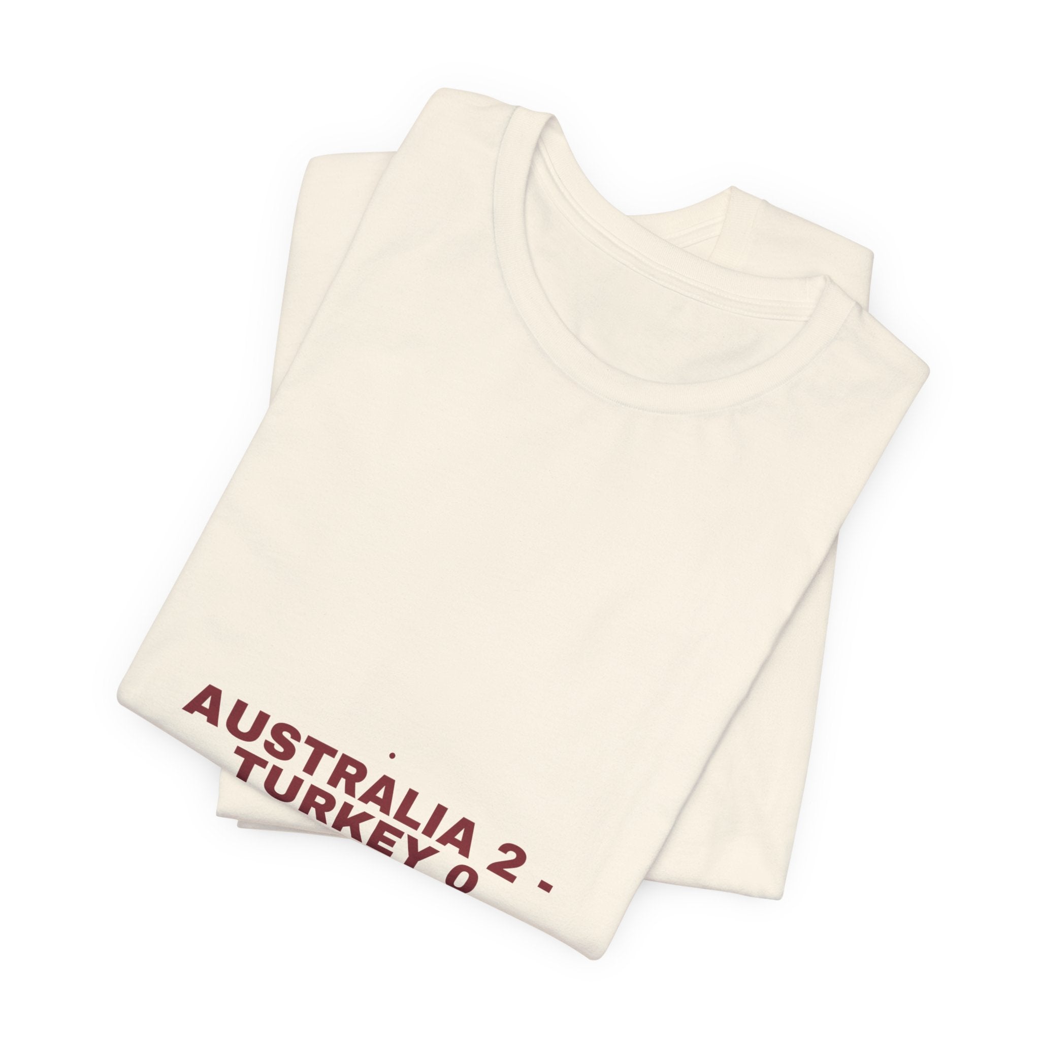 Australia 2 - Turkey 0 - Trendy Teez Funny Tee mockup