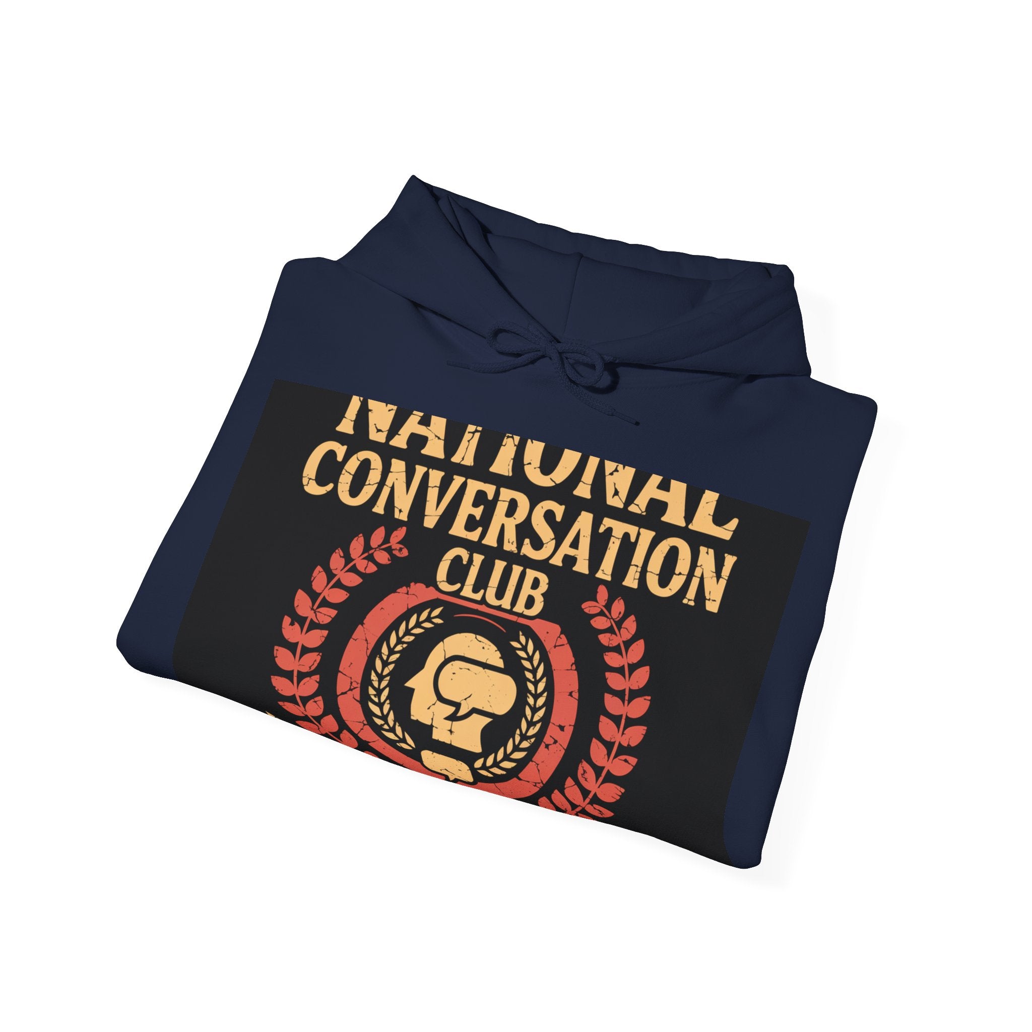 National Conversation Club - Trendy Teez Funny Hoodie mockup