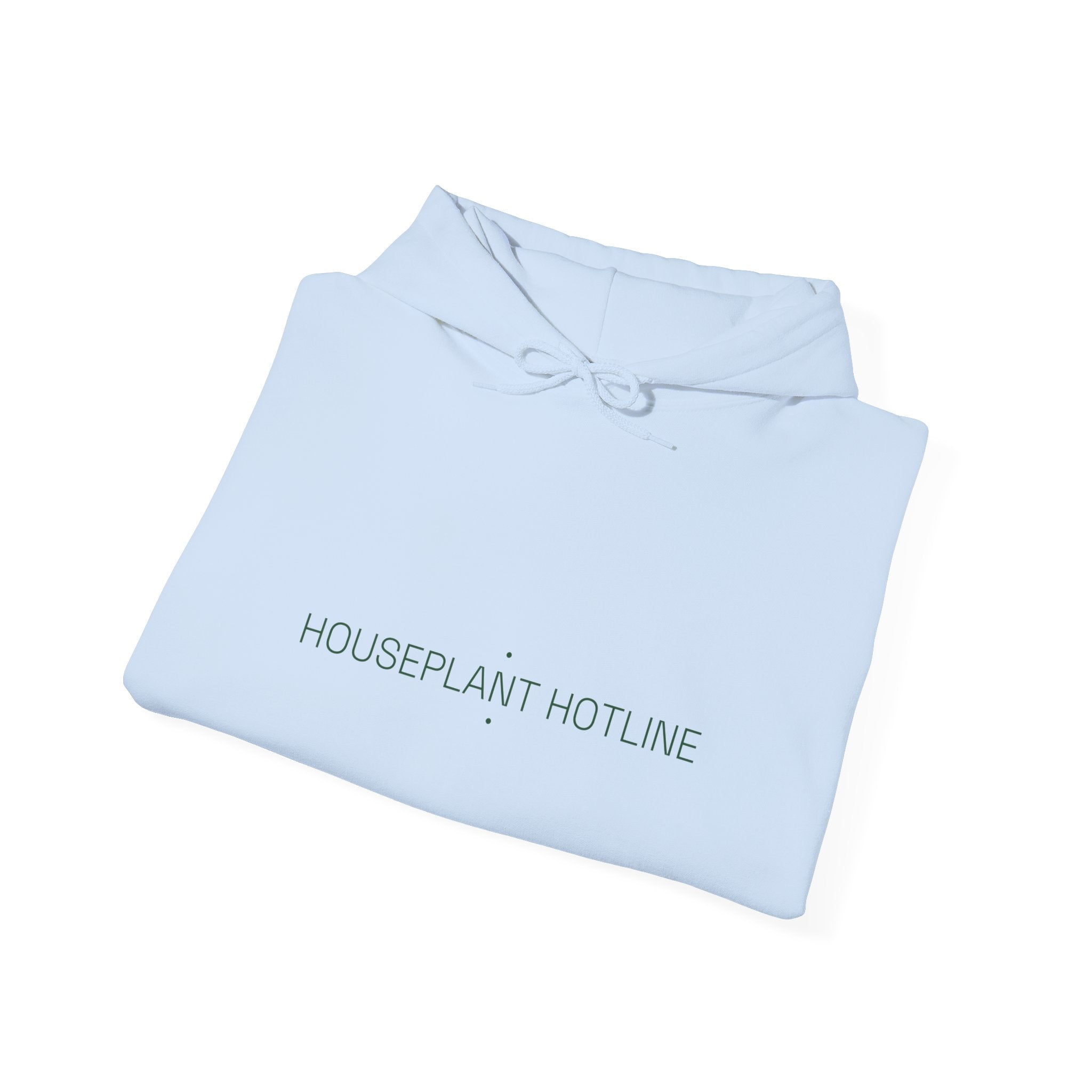 Houseplant Hotline - Trendy Teez Funny Hoodie mockup