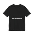 Danger: Open For Inspection - Trendy Teez Funny Tee mockup