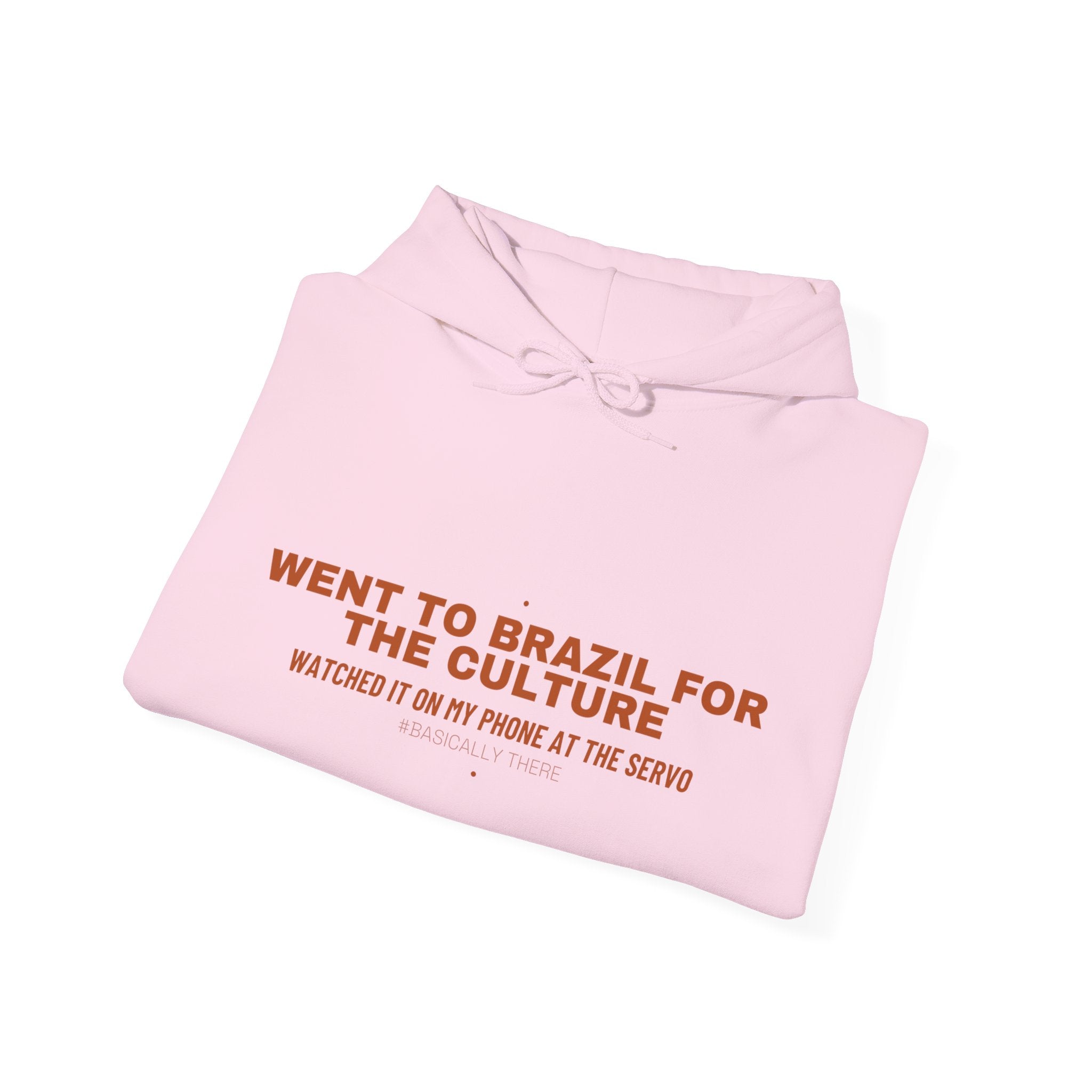 Went To Brazil For The Culture - Trendy Teez Funny Hoodie mockup