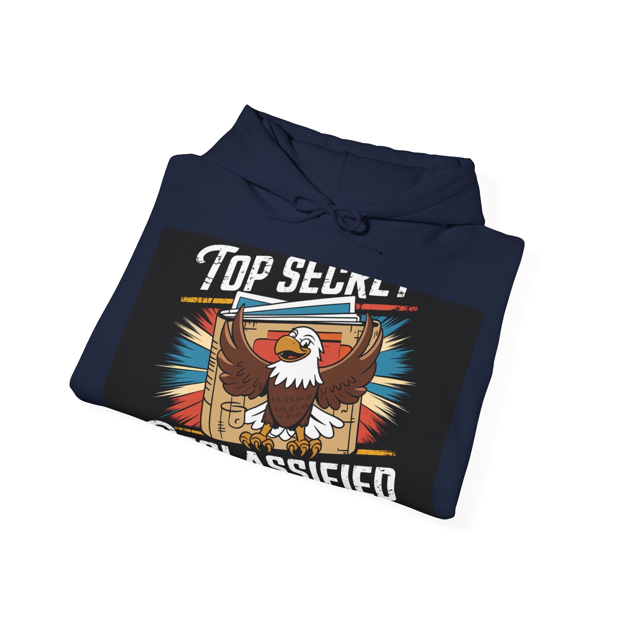 Declassified - Trendy Teez Funny Hoodie mockup